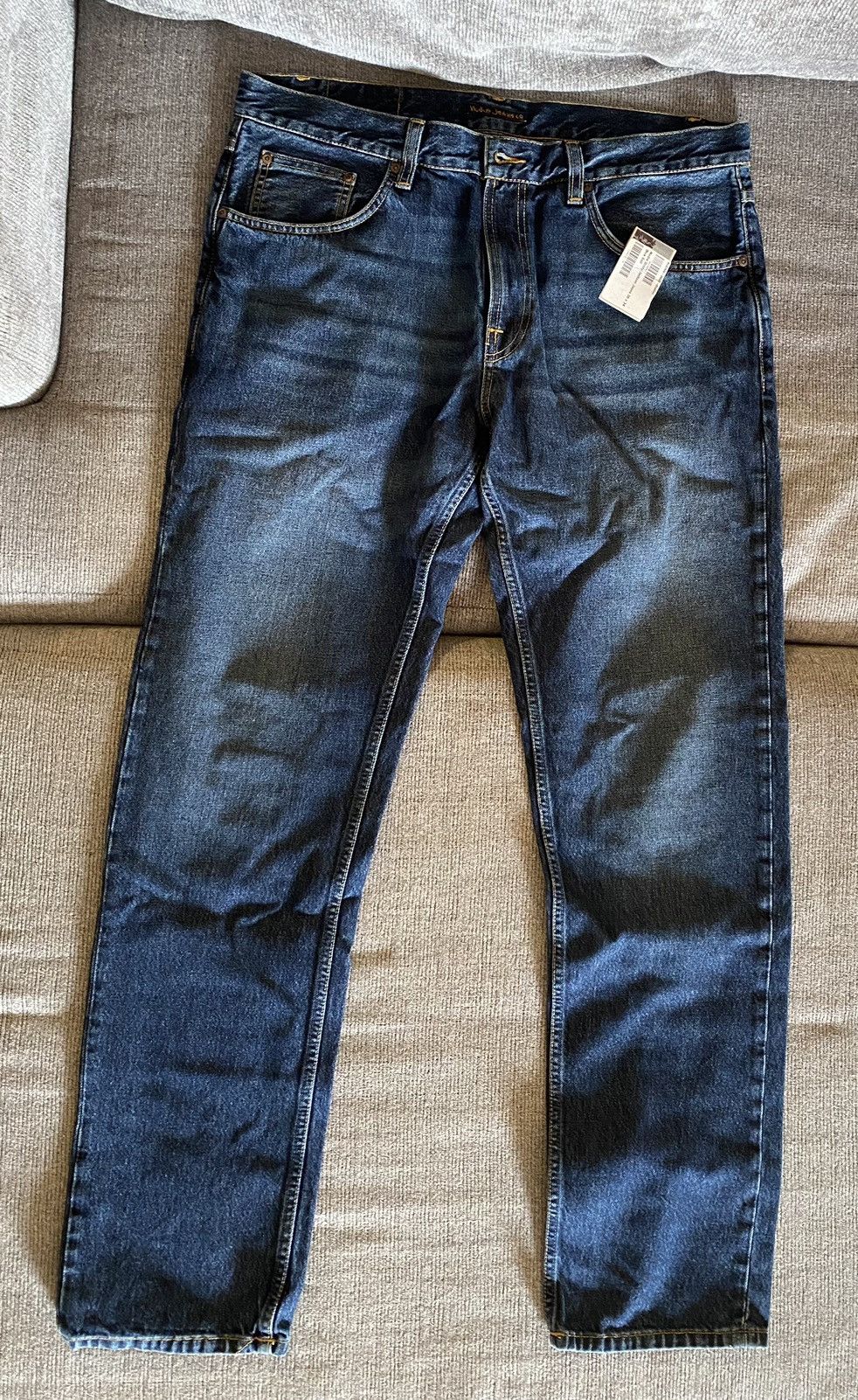 Nudie Jeans Nudie Jeans Gritty Jackson Blue Soil 36x34 NEW Size US 36 / EU 52 - 1 Thumbnail