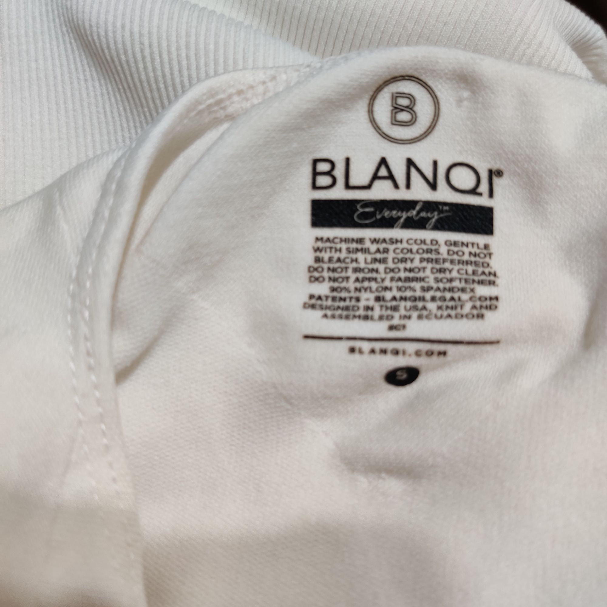 Other Blanqi Everyday S White Seamless Maternity Support Tank Top Size ONE SIZE - 8 Thumbnail