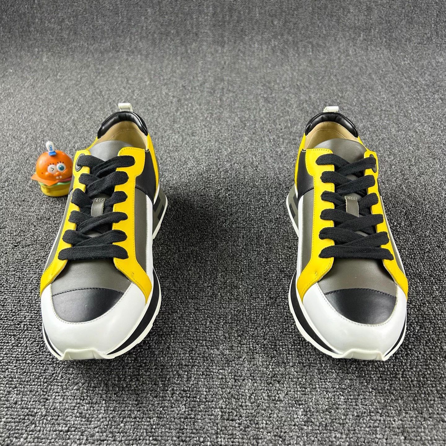 Hermes Hermes color blocked casual sneakers EUR41.5 Size US 8.5 / EU 41-42 - 2 Thumbnail