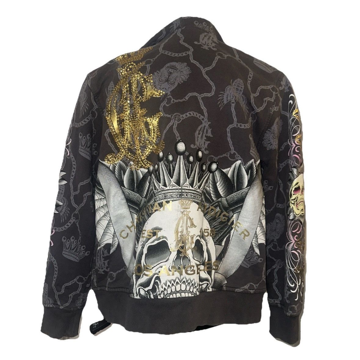 Christian Audigier INSANE Christian Audigier Ed Hardy AOP Hoodie Jesse Pinkman Size US XL / EU 56 / 4 - 2 Thumbnail
