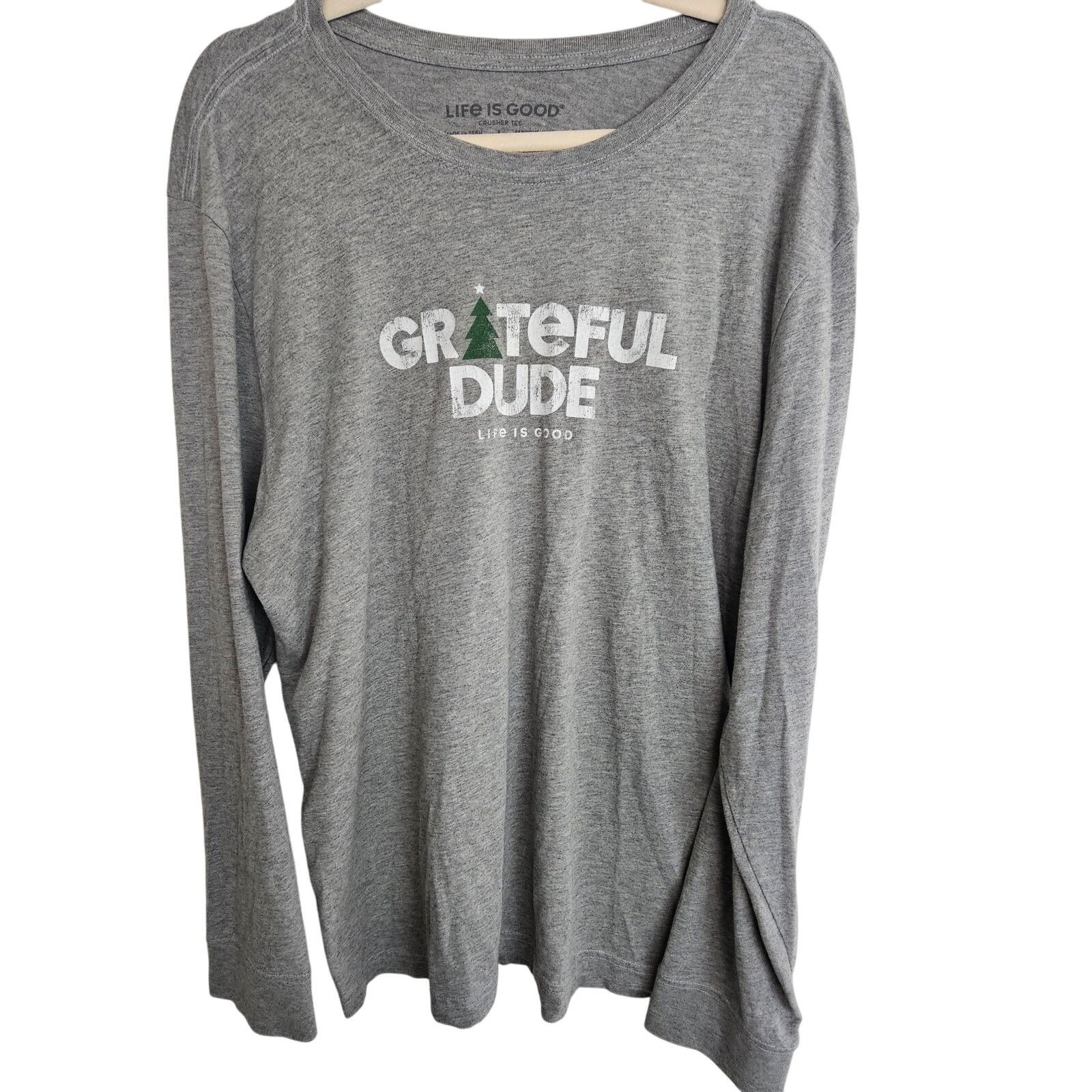 Life is Good Life Is Good Mens Crusher Tee LS Holiday Grateful Dude Size US L / EU 52-54 / 3 - 1 Thumbnail