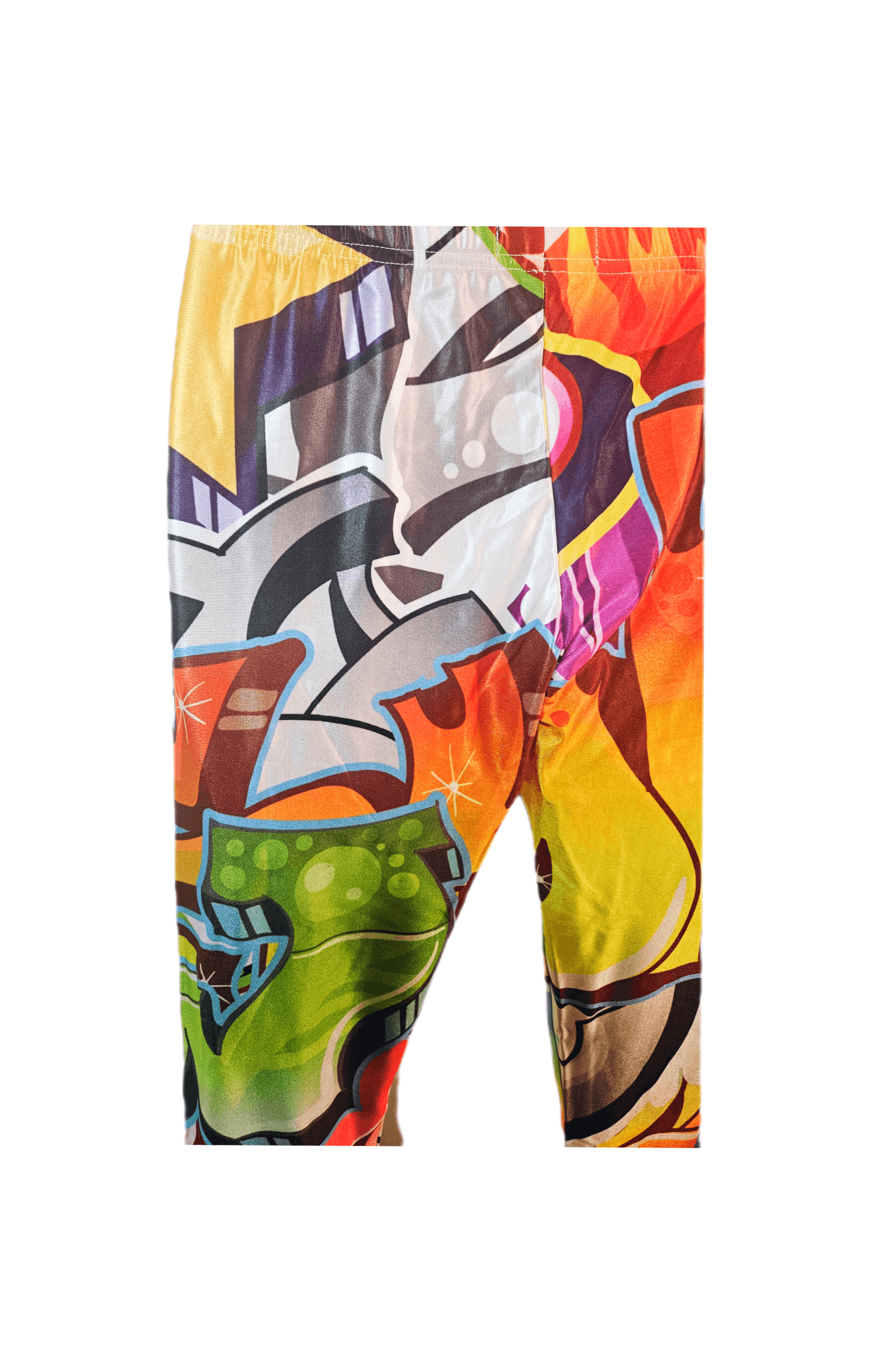Other VINTAGE ROMWE GRAFITTI LEGGINGS Size 28" / US 6 / IT 42 - 11 Thumbnail