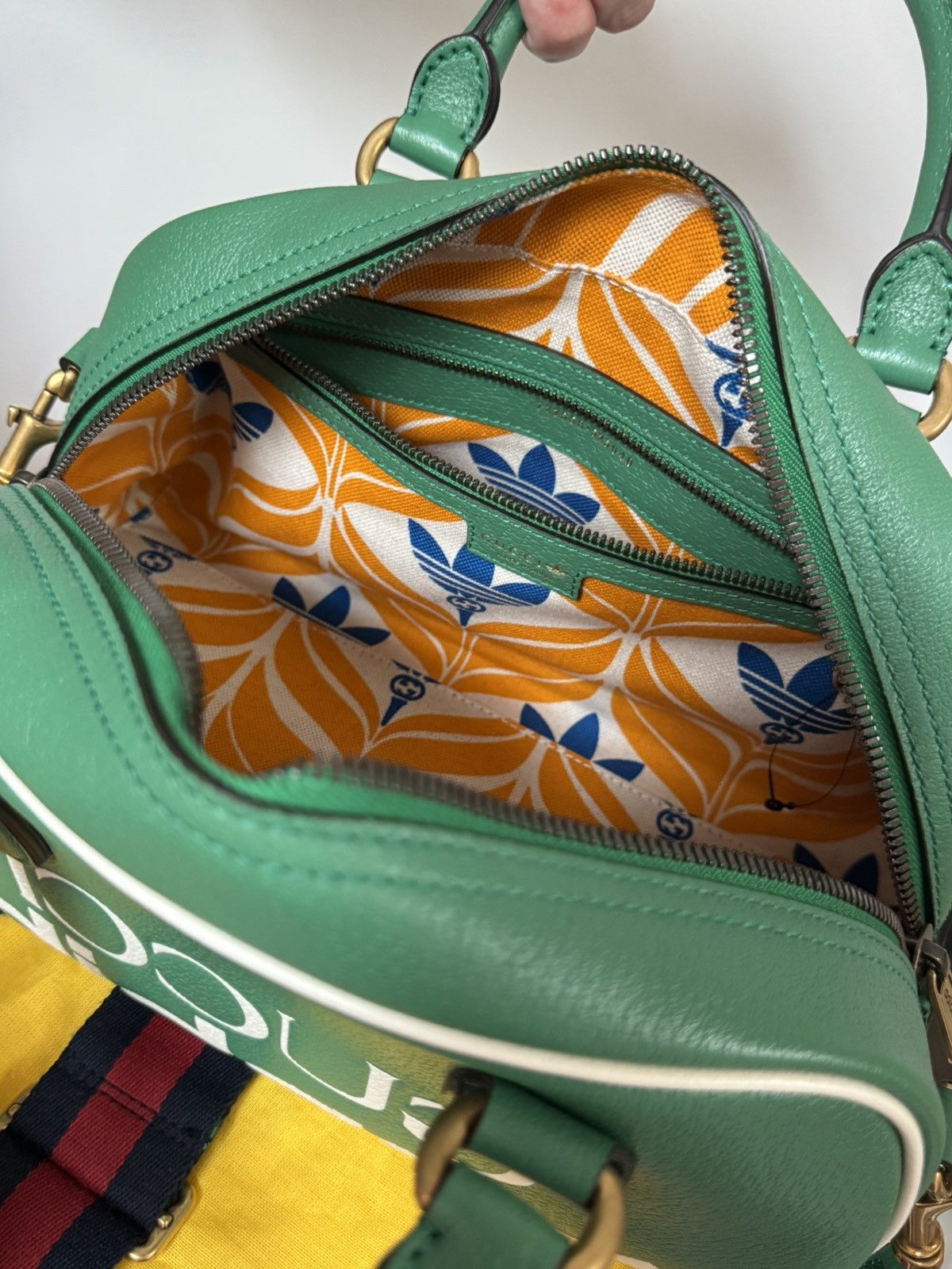 Adidas × Gucci Adidas x Gucci Medium Duffle Bag Size ONE SIZE - 5 Thumbnail