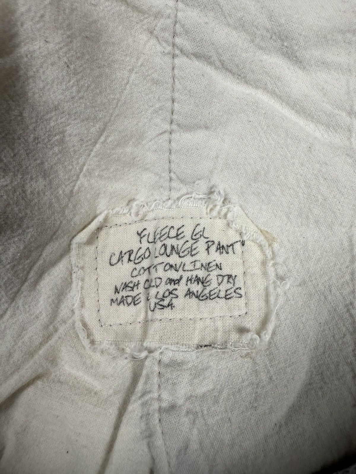Greg Lauren Fleece GL Cargo Lounge Pant Size US 34 / EU 50 - 5 Thumbnail