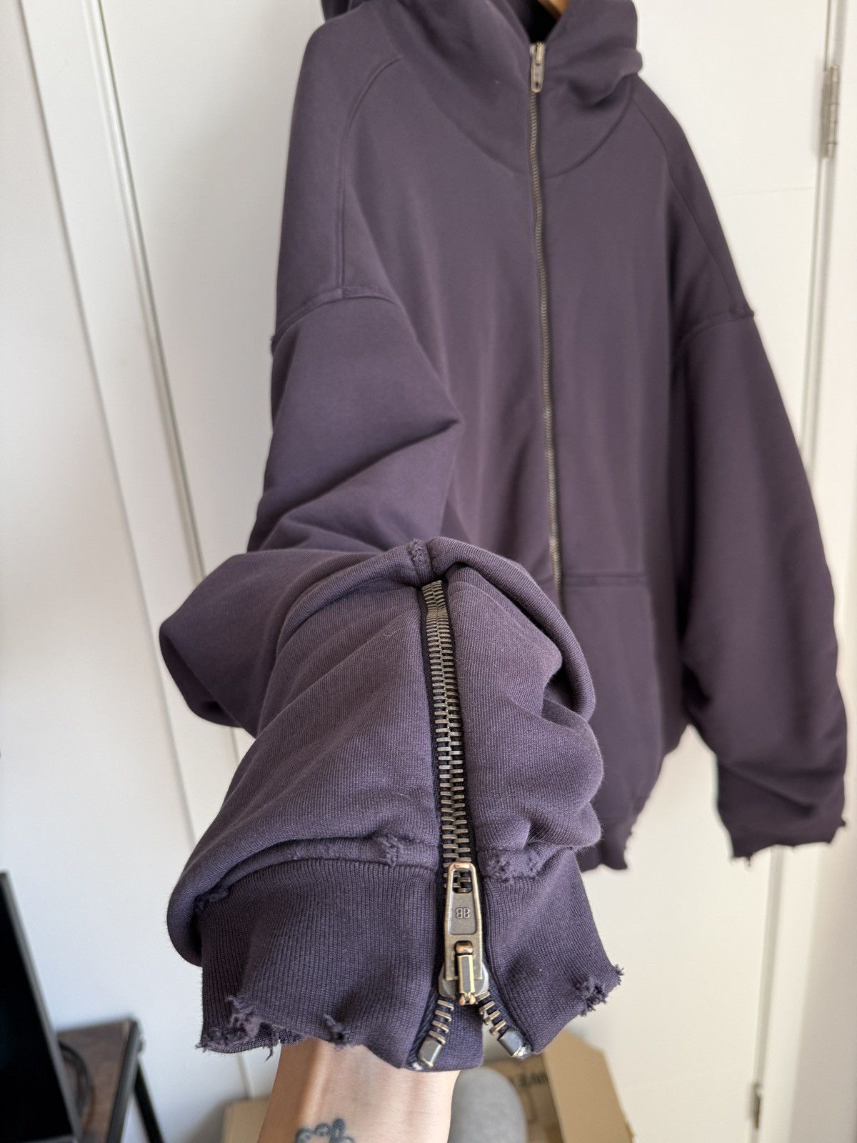 Balenciaga Balenciaga Hooded Bomber Jacket Size US S / EU 44-46 / 1 - 3 Thumbnail
