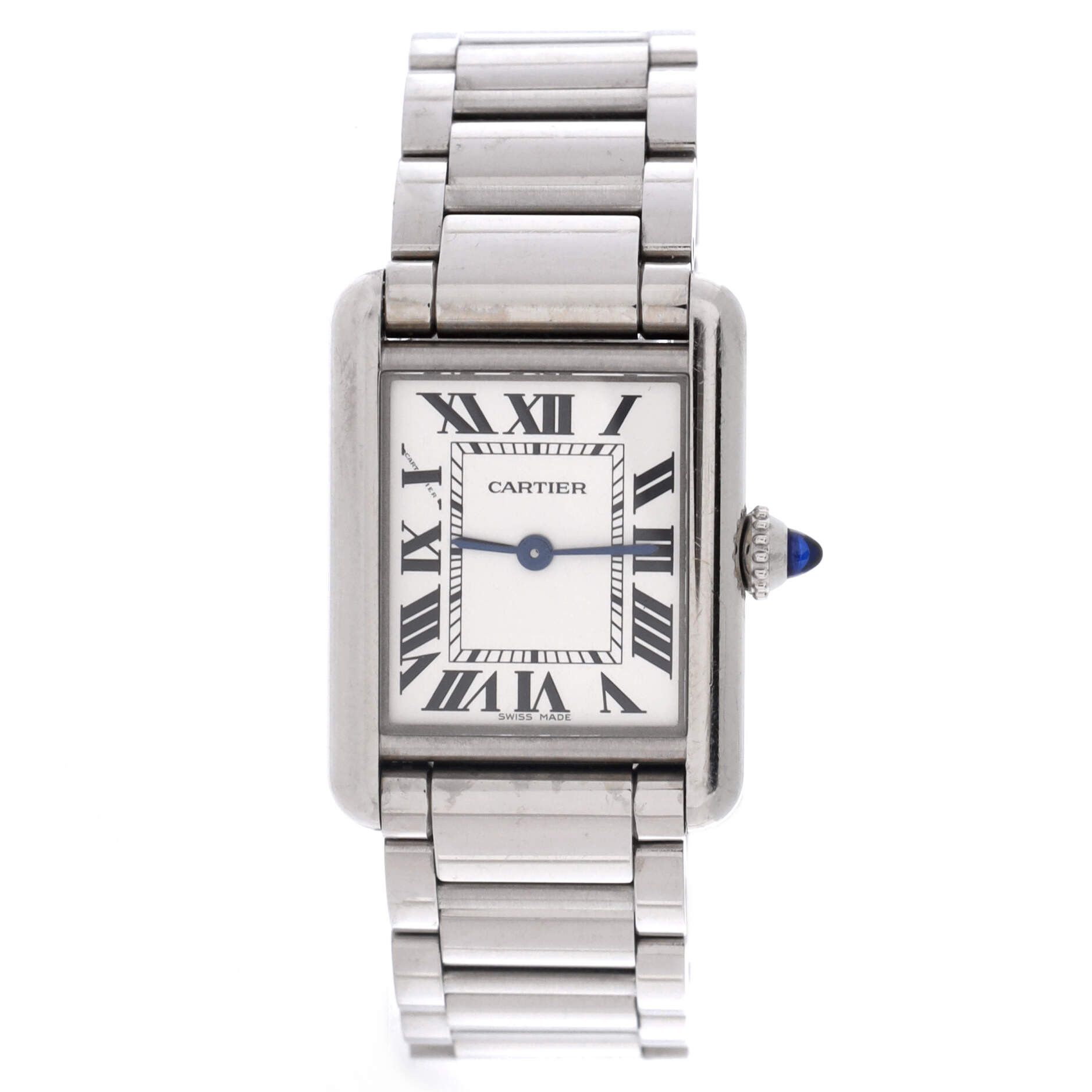 Cartier Must de tank quartz watch stainless steel 22 Size ONE SIZE - 1 Thumbnail