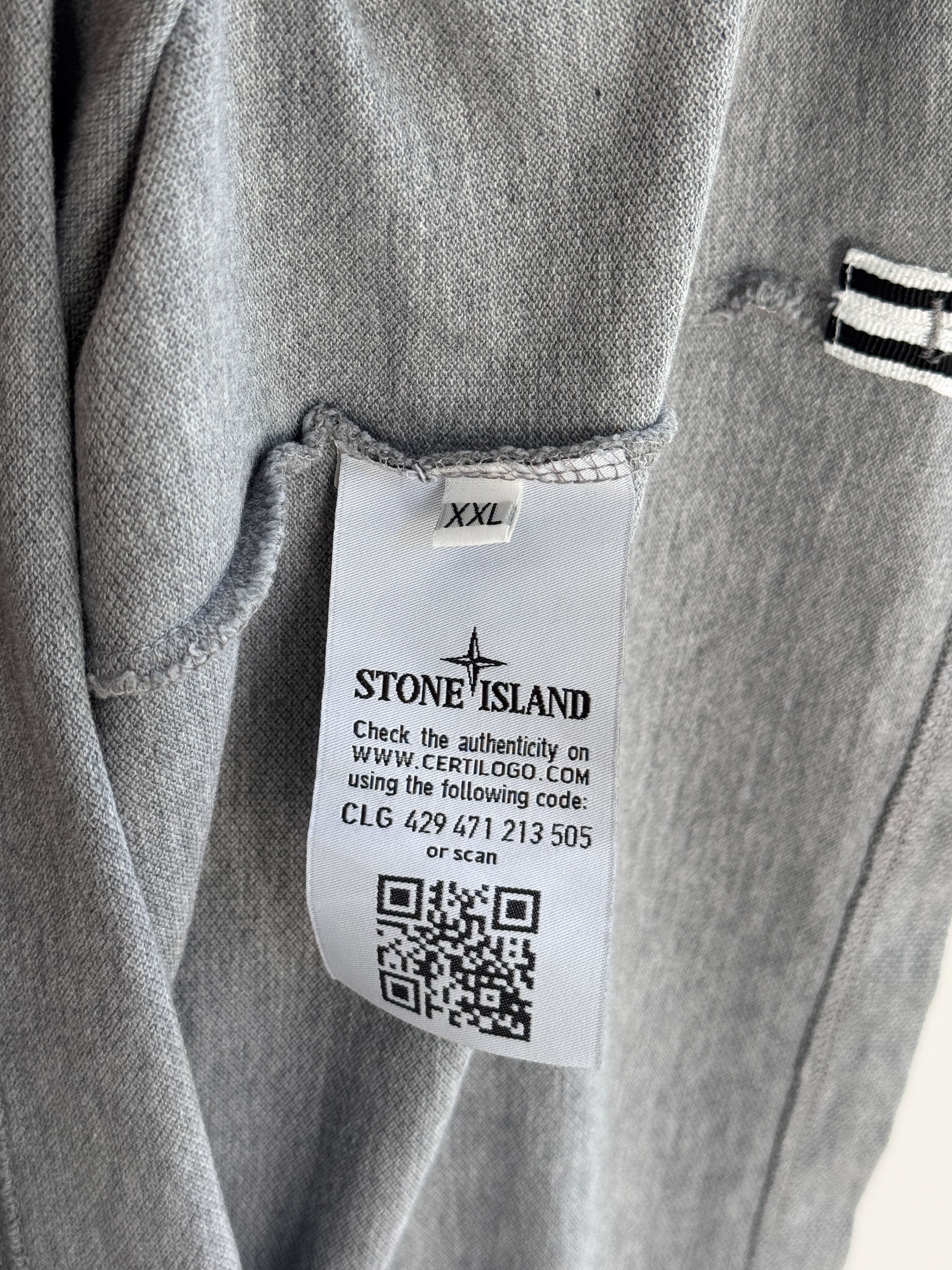 Stone Island Stone Island Longsleeve Polo Shirt Size US XXL / EU 58 / 5 - 6 Thumbnail