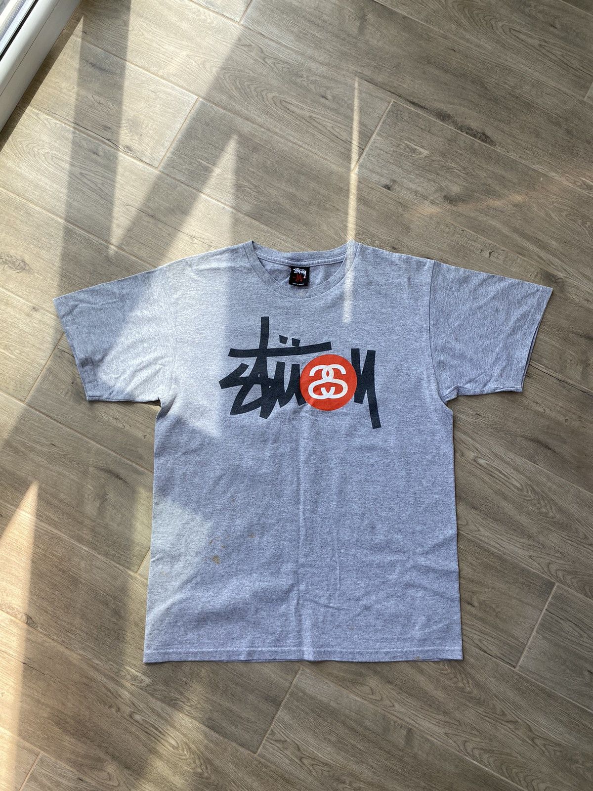 Stussy × Vintage Vintage Stussy Big Logo T-shirt Size US M / EU 48-50 / 2 - 2 Thumbnail