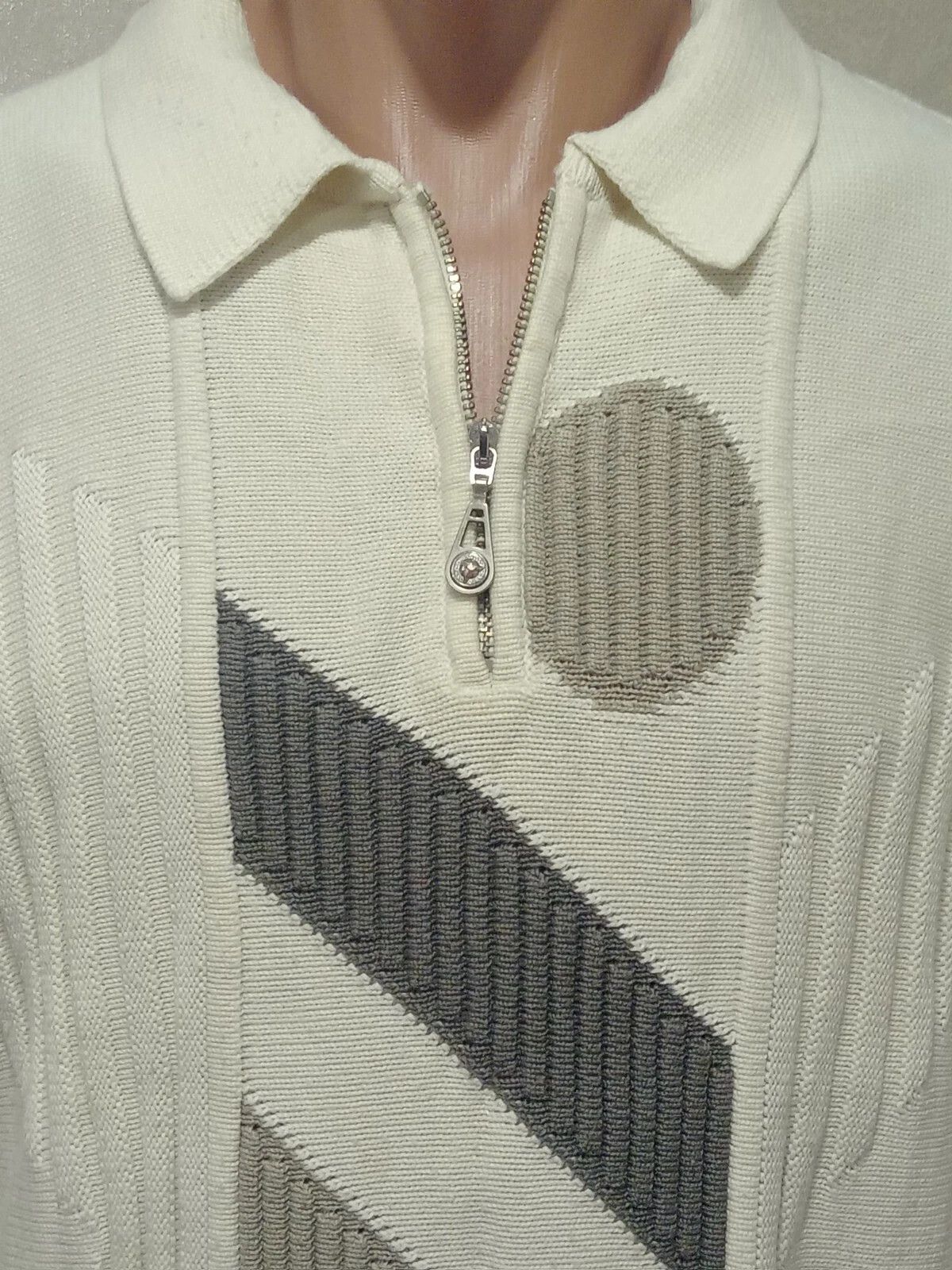 Carlo Colucci CARLO COLUCCI Personality Knitted Pullover Sz 50 Size US M / EU 48-50 / 2 - 1 Thumbnail