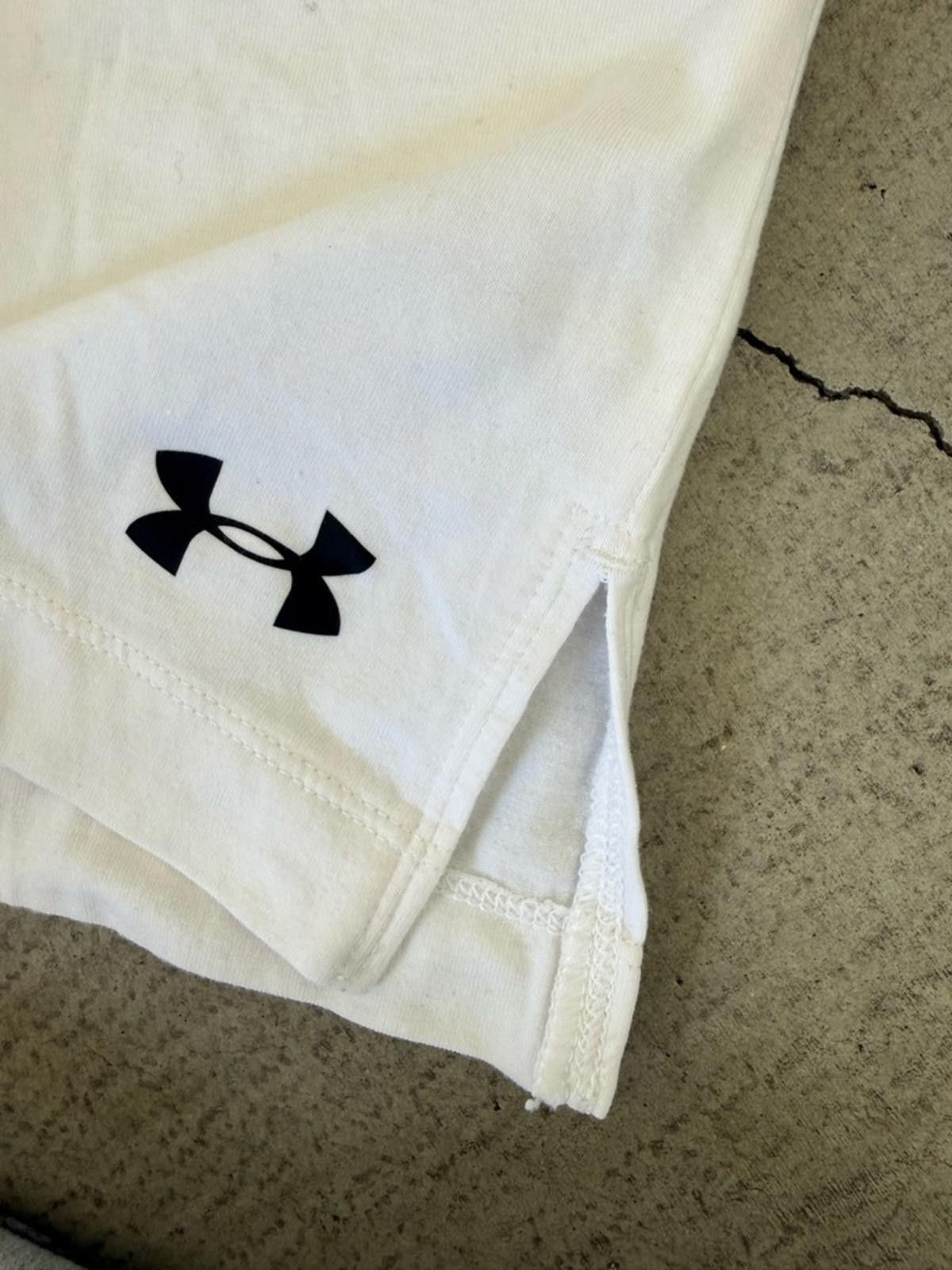 Under Armour Under Armour / Project Rock Blood Sweat Respect Tank / White Size M / US 6-8 / IT 42-44 - 6 Thumbnail