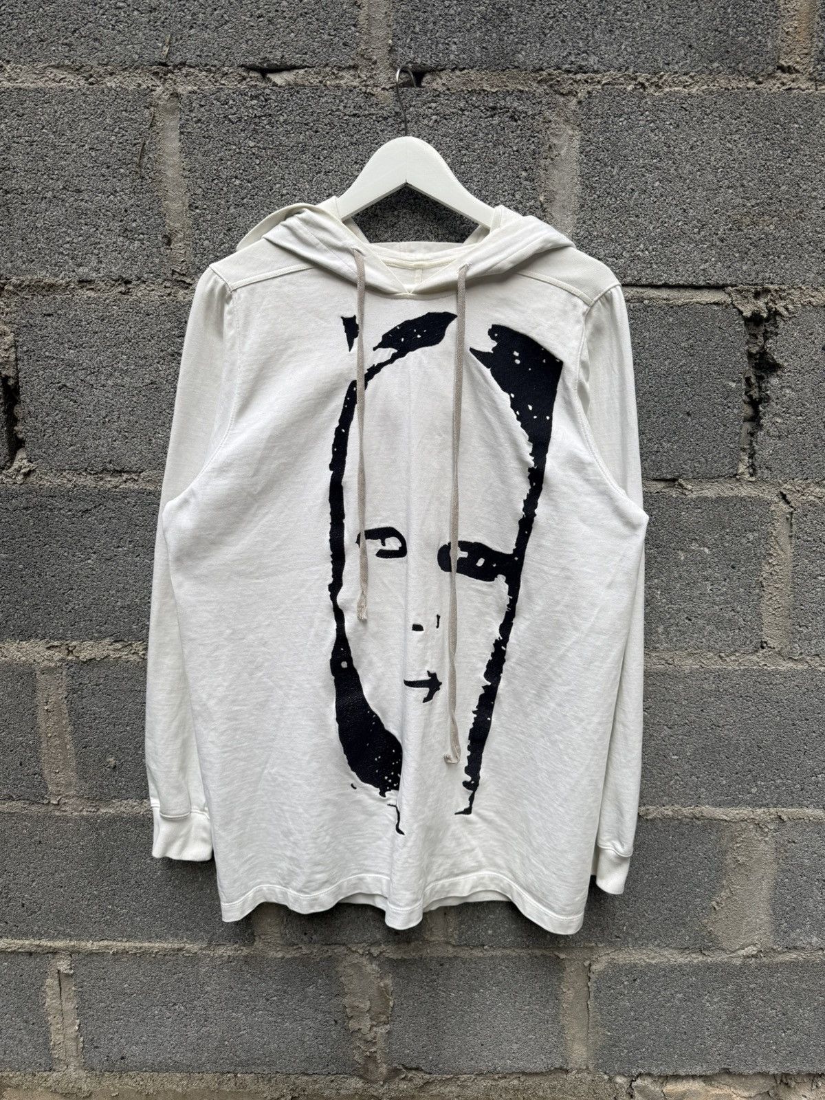 SS19 Rick Owens Kembra Face Hoodie