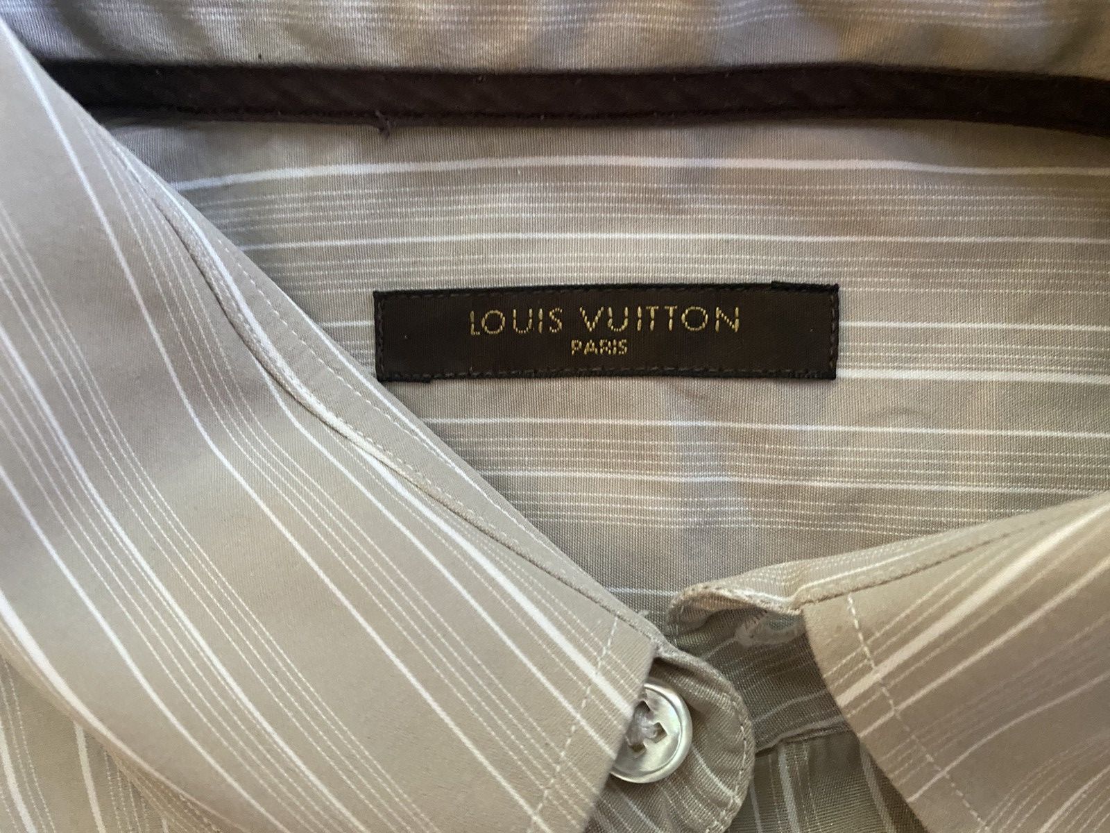 Louis Vuitton Louis Vuitton Dress Shirt Size US L / EU 52-54 / 3 - 3 Thumbnail
