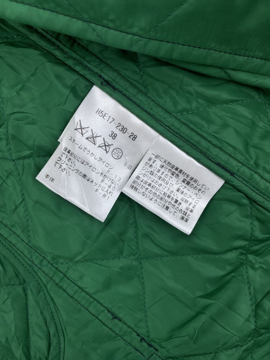 Mackintosh Vtg Mackintosh Philosophy Quilted Lining Green Hooded Jacket Size US S / EU 44-46 / 1 - 11 Thumbnail