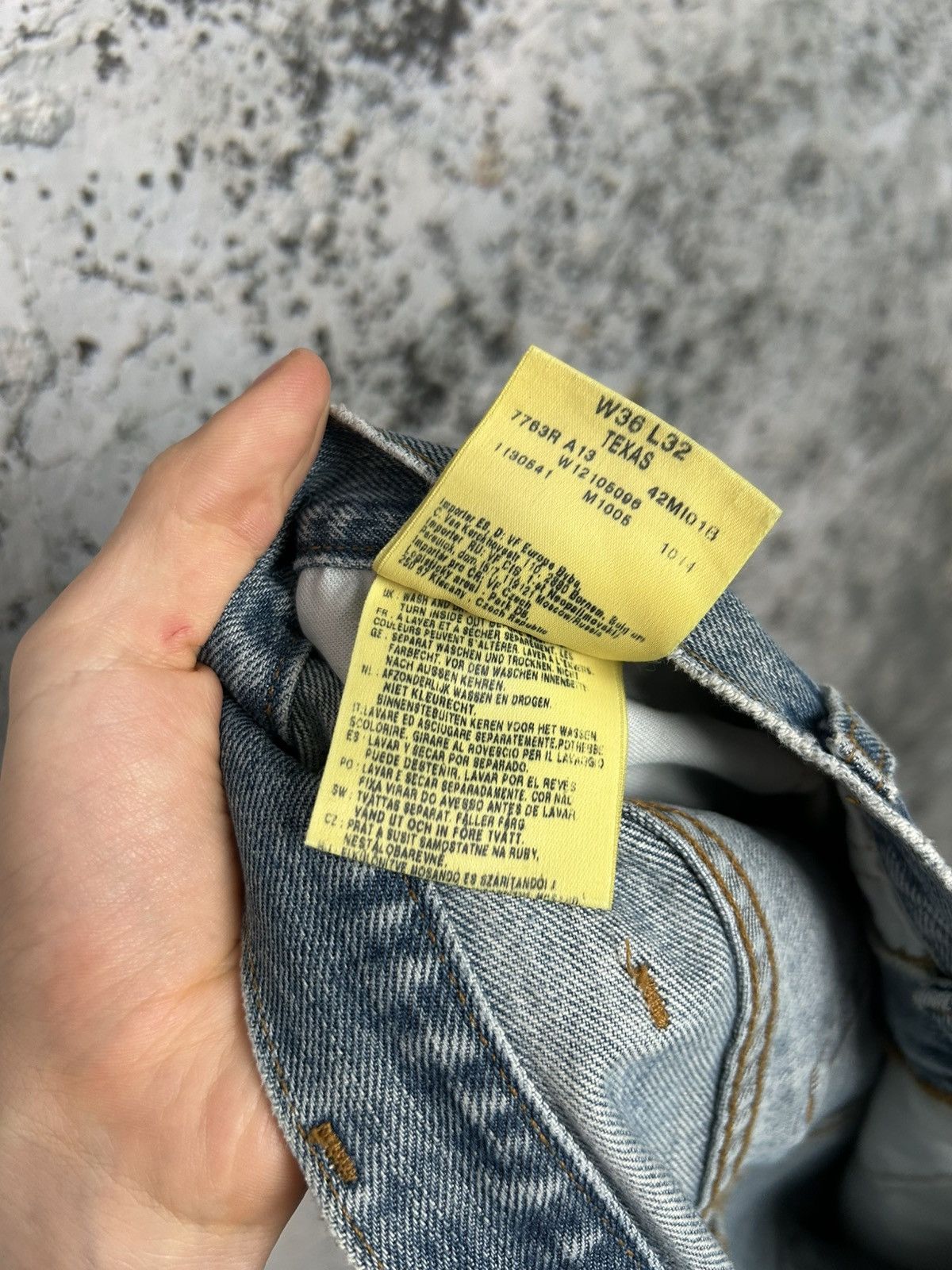 Vintage Vintage Wrangler Baggy Wide Legs Denim Pants Jeans 90s Size US 36 / EU 52 - 7 Thumbnail