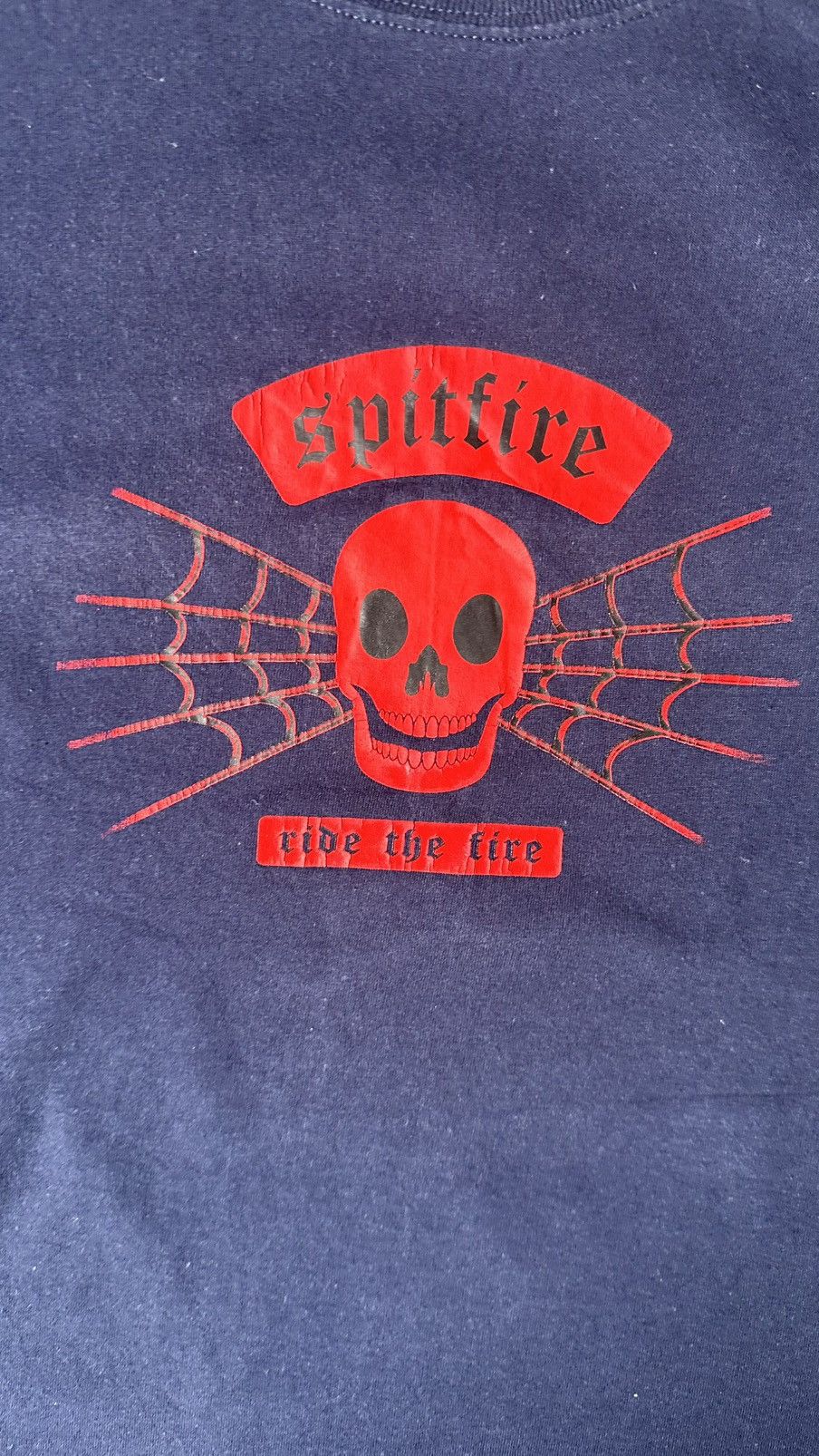 Spitfire VINTAGE SPITFIRE RIDE THE FIRE SKATE TEE Size US L / EU 52-54 / 3 - 2 Thumbnail