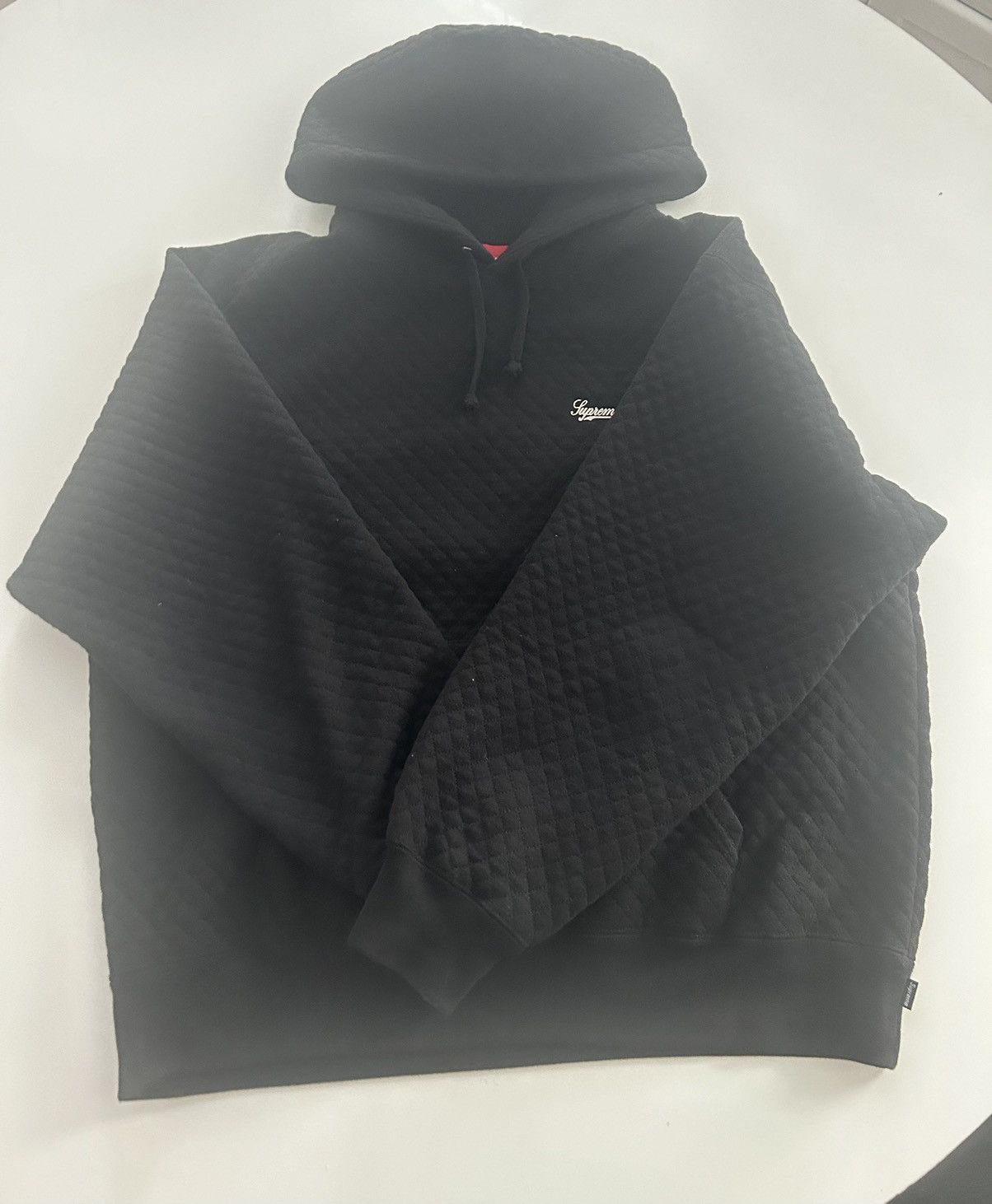 Supreme Supreme Micro Quilted Hoodie Size US M / EU 48-50 / 2 - 1 Thumbnail