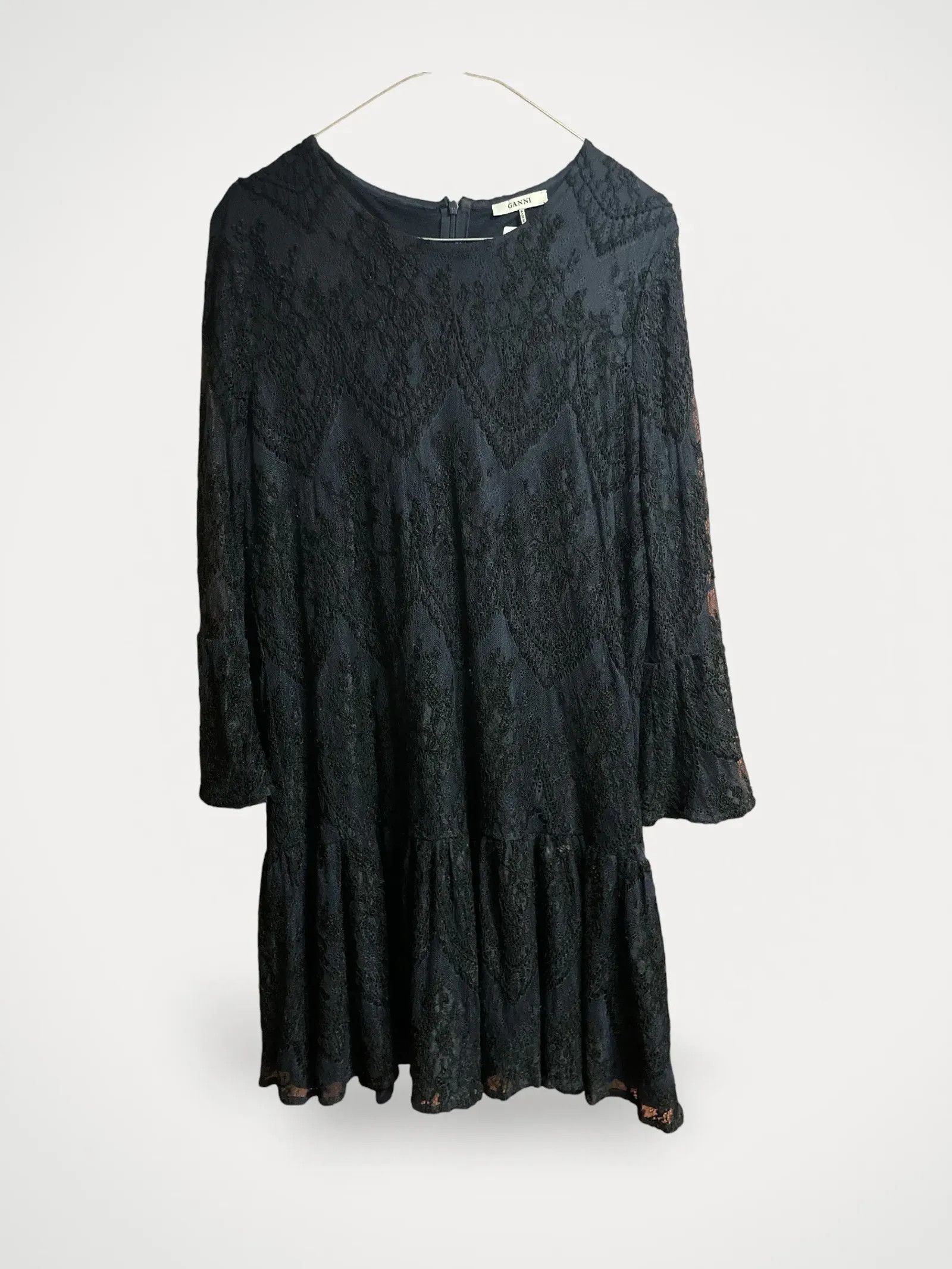Ganni Ganni Dress Size L / US 10 / IT 46 - 1 Thumbnail