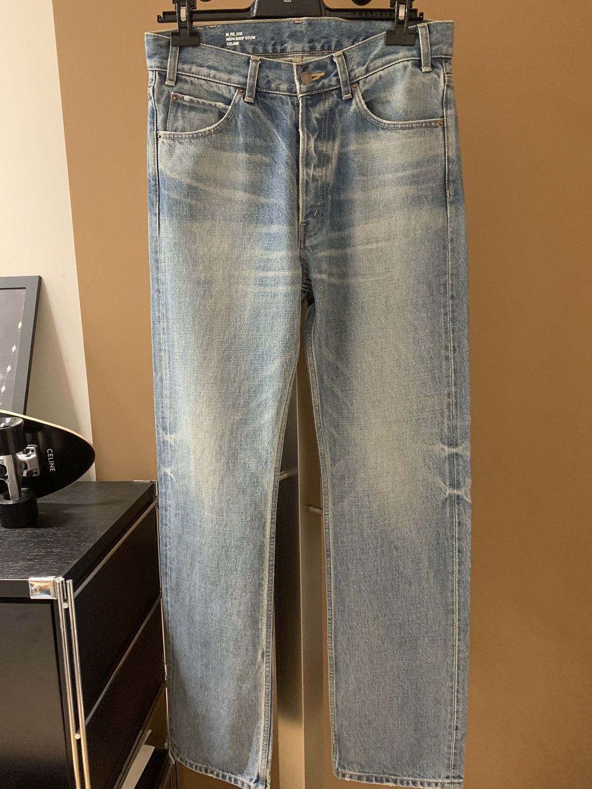 Celine Celine 2024FW Union wash Kurt jeans Size US 31 - 1 Thumbnail