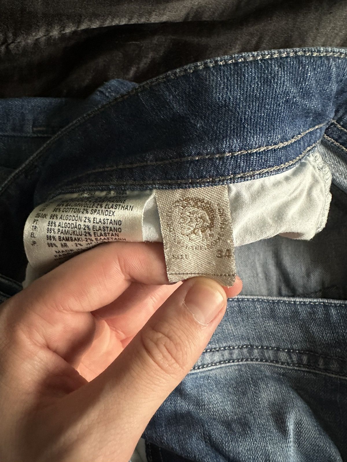 Diesel DIESEL VINTAGE DENIM JEAN Size US 34 / EU 50 - 3 Thumbnail