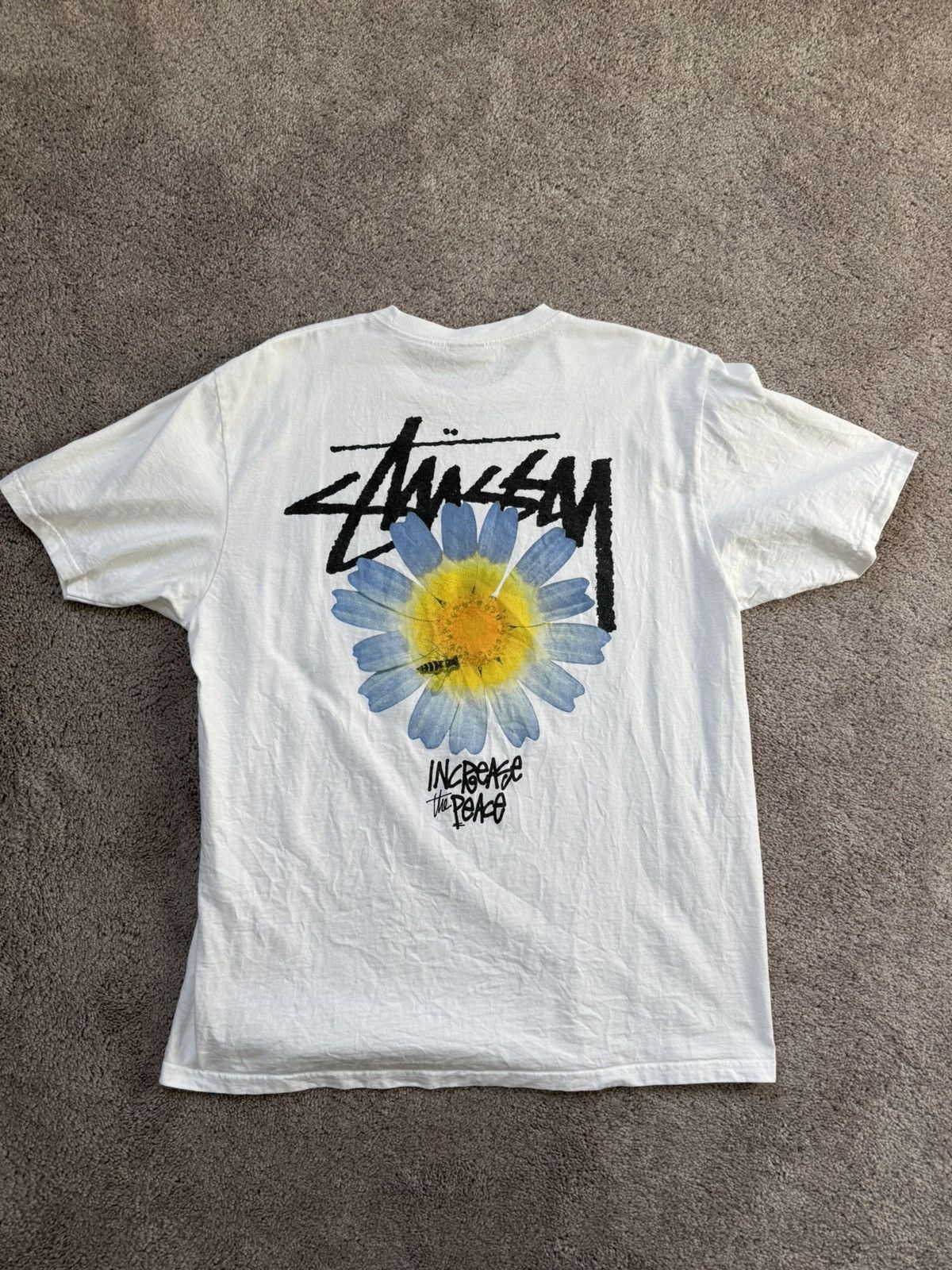 Stussy Increase The Peace Tee Size Large