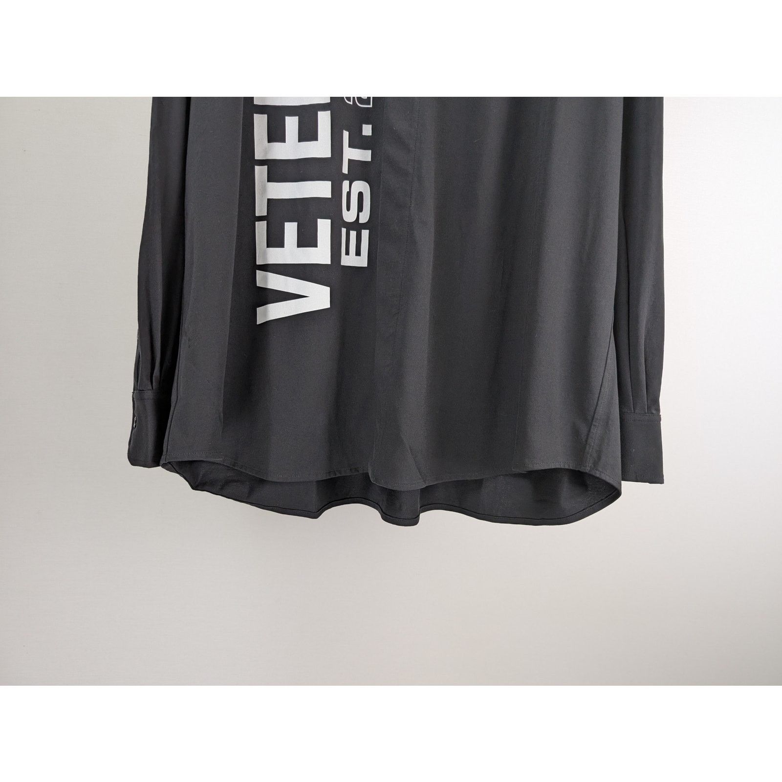 Vetements o1rshd1 EST2013 France Flag Shirt / Black in Black Size US S / EU 44-46 / 1 - 6 Thumbnail