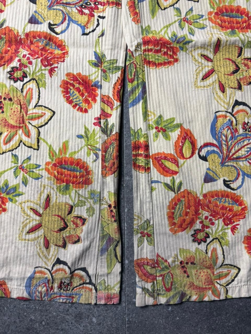 Other RARE 1990s Sabotage Espionage Budhisattava Floral Pants Size 28" / US 6 / IT 42 - 6 Thumbnail