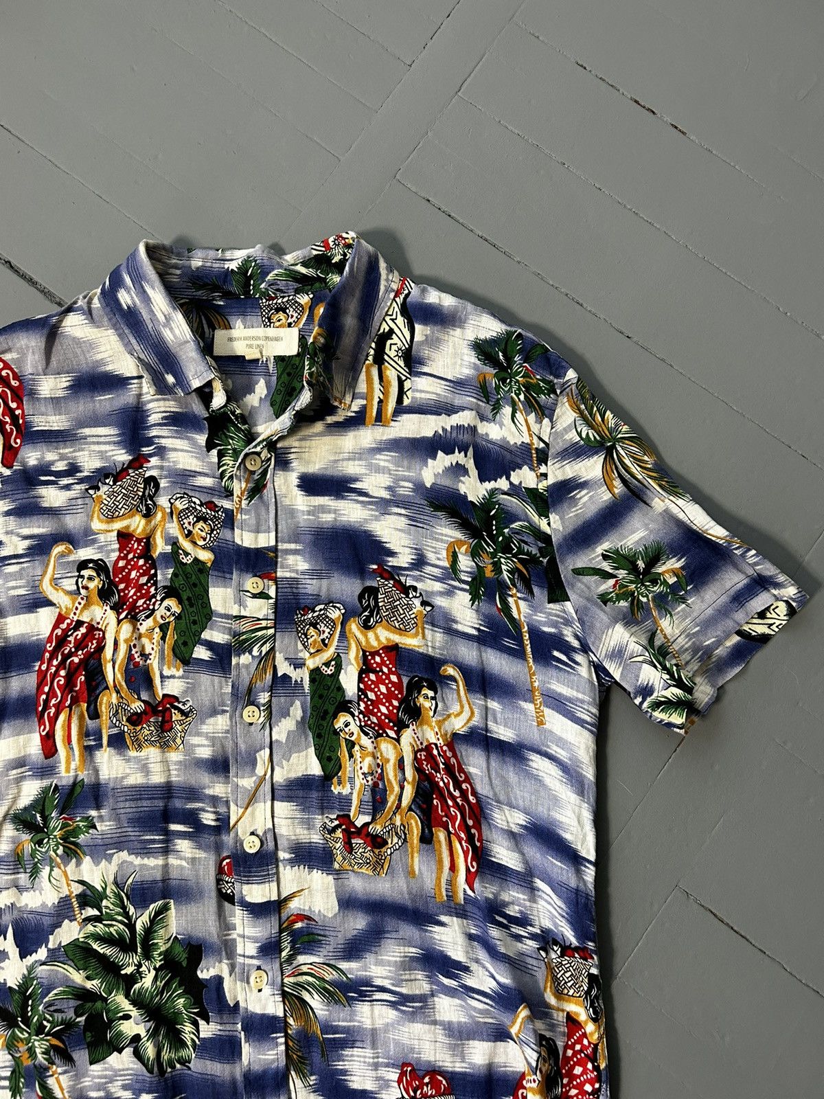 Other Hawaiian shirt Frederik Anderson linen Size US M / EU 48-50 / 2 - 3 Thumbnail