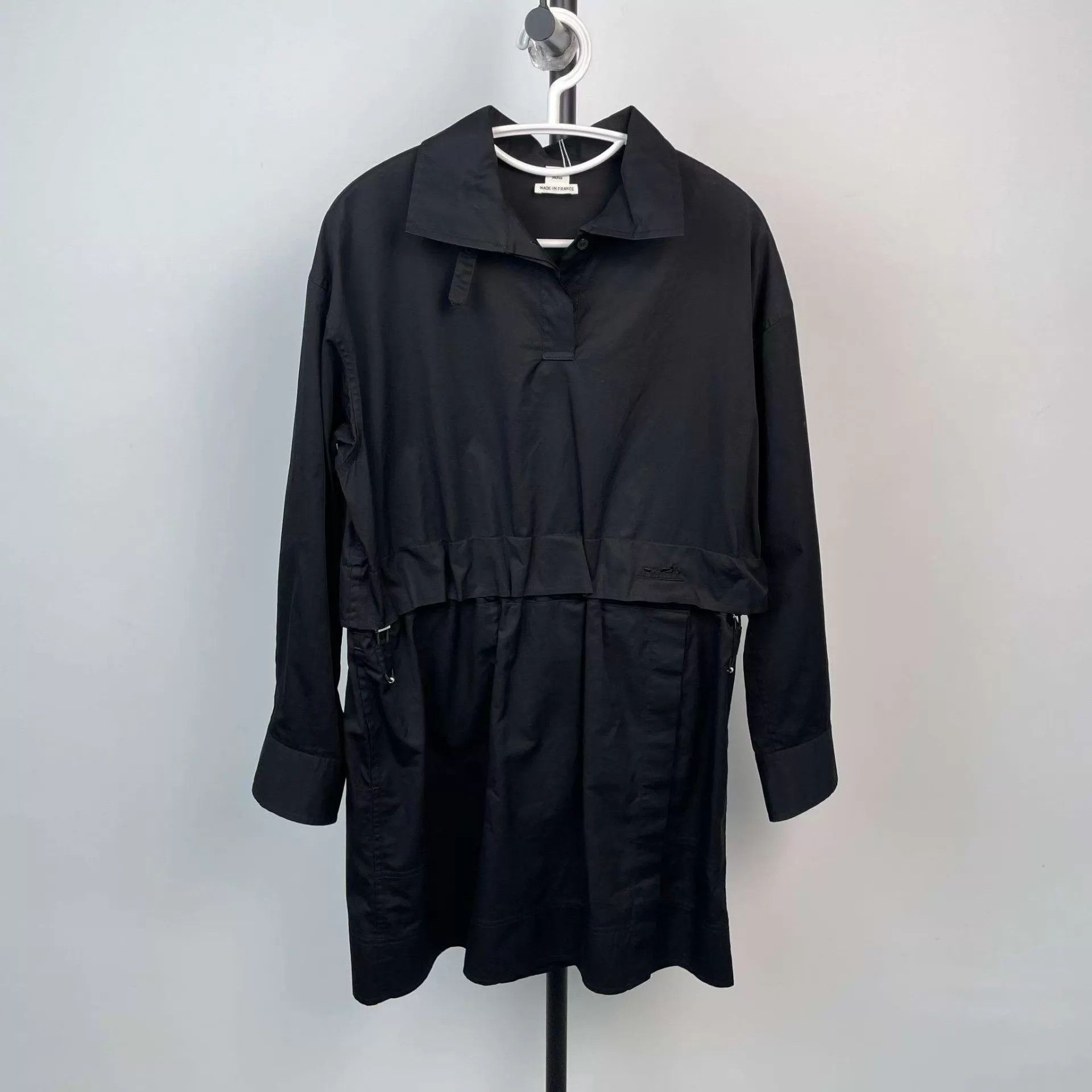 Hermes Hermès Black Long Dress 36 98 New Size XS / US 0-2 / IT 36-38 - 1 Thumbnail