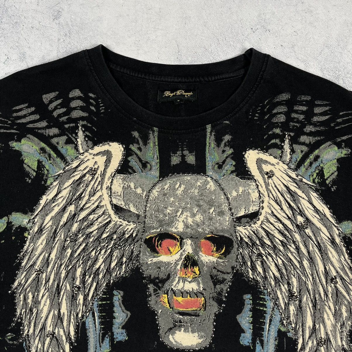 Affliction Vintage Affliction style Crazy All Over Print T shirt 00’s Size US L / EU 52-54 / 3 - 7 Thumbnail