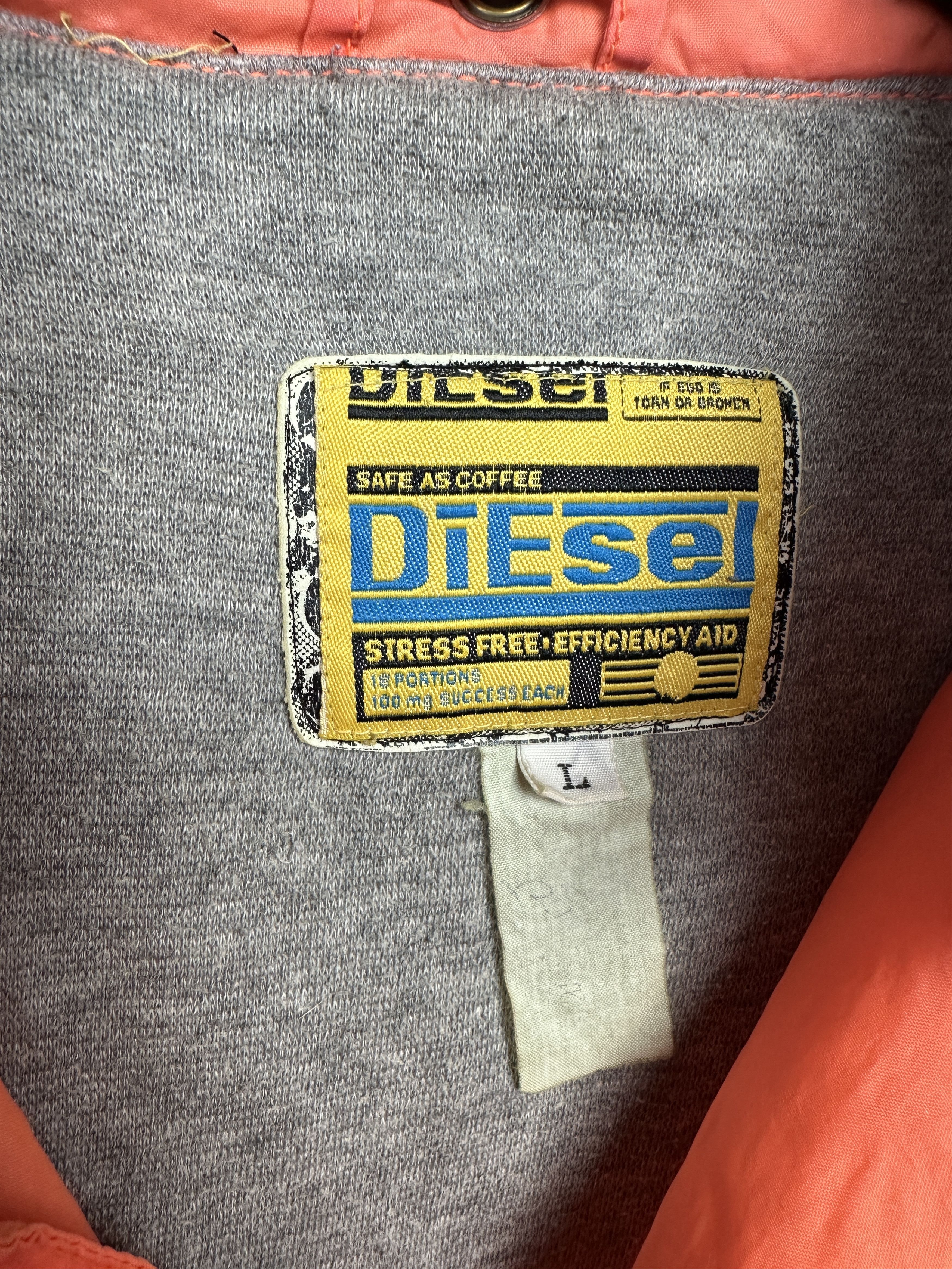Diesel Diesel 90s Vintage Mens Jacket Size US L / EU 52-54 / 3 - 10 Thumbnail