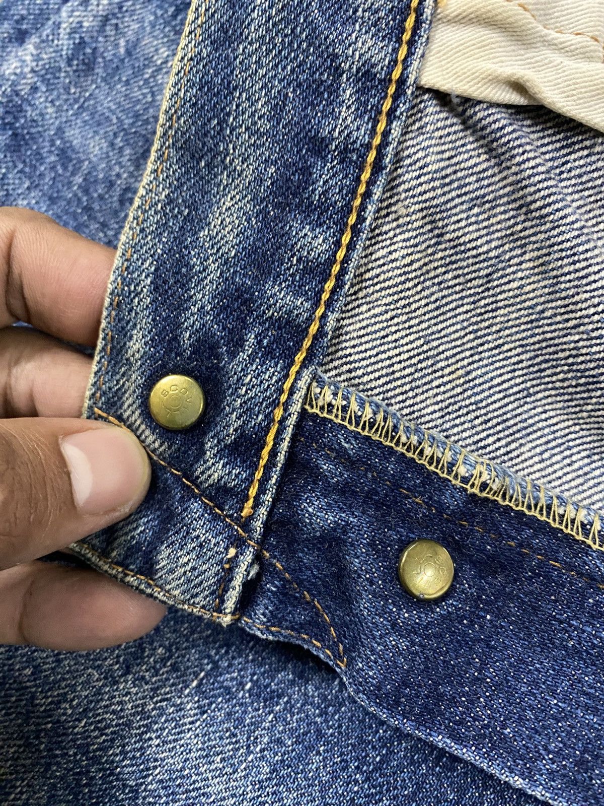 Evisu Vintage Evis Jeans Japan 80s Scovill Rivert @283 imn Size US 32 / EU 48 - 19 Thumbnail