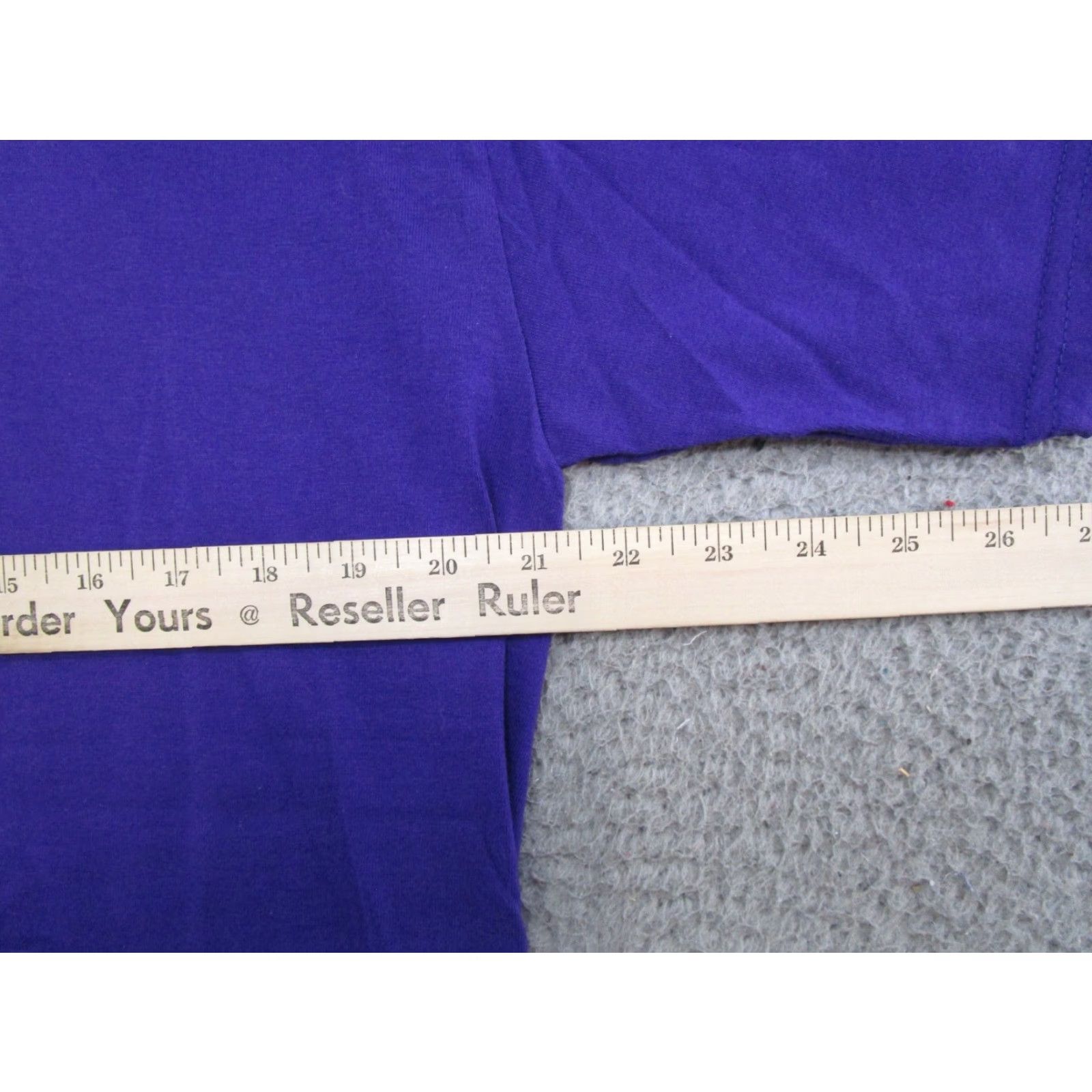 Mickey Unlimited VINTAGE Mickey Unlimited Shirt Mens L Purple 1990s Embroidered Crew Neck 90s Disney Knit Cotton Short Sleeve T-Shirt Size US L / EU 52-54 / 3 - 6 Thumbnail