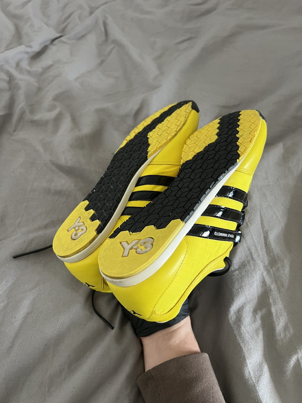 Adidas × Y-3 × Yohji Yamamoto Y2K Y-3 Yoji Yamamoto Adidas Sneakers Streetwear Style Size US 8 / EU 41 - 10 Thumbnail