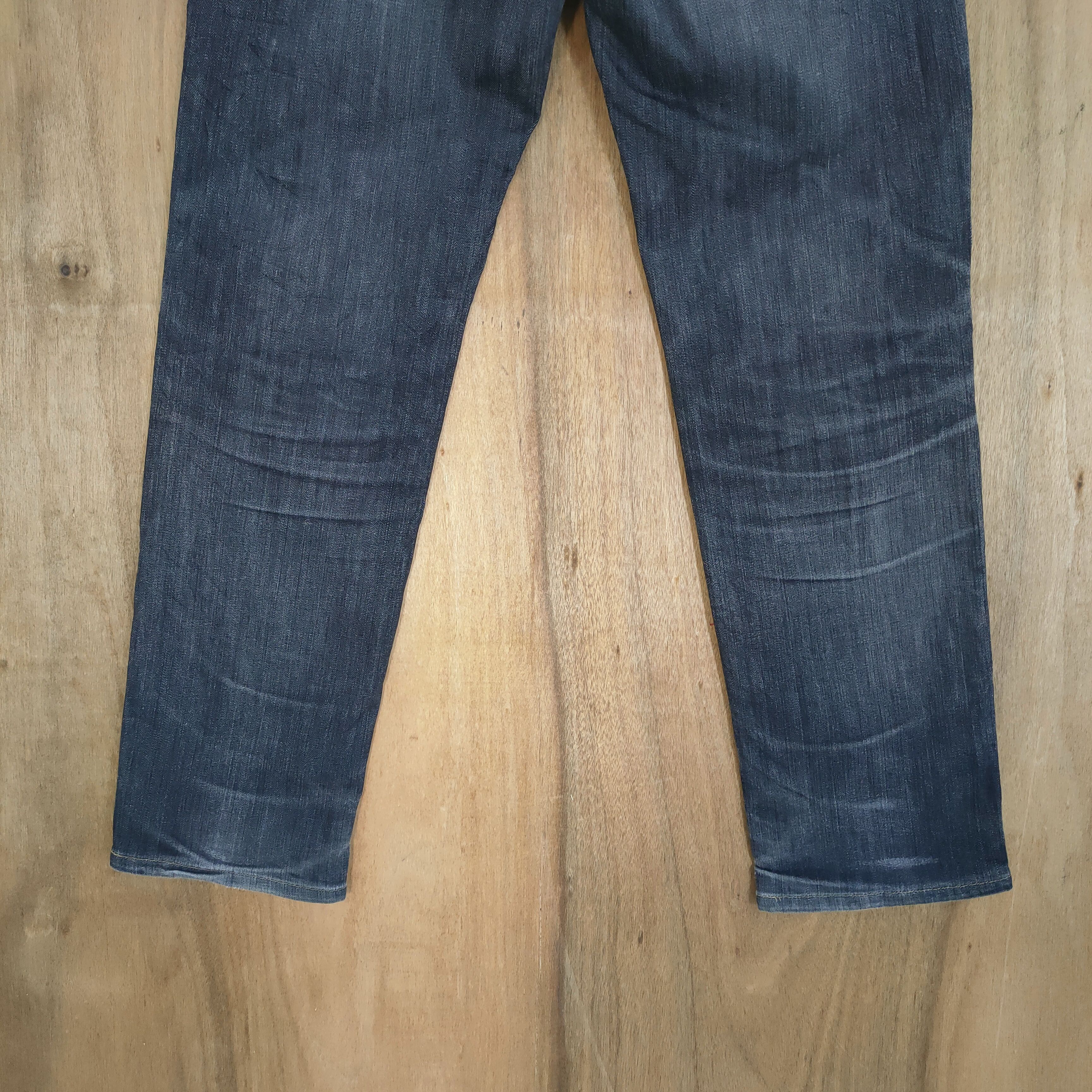 Wrangler 33×30 💥 VINTAGE BLACK DISTRESSED JEANS PANTS Size US 33 - 12 Thumbnail