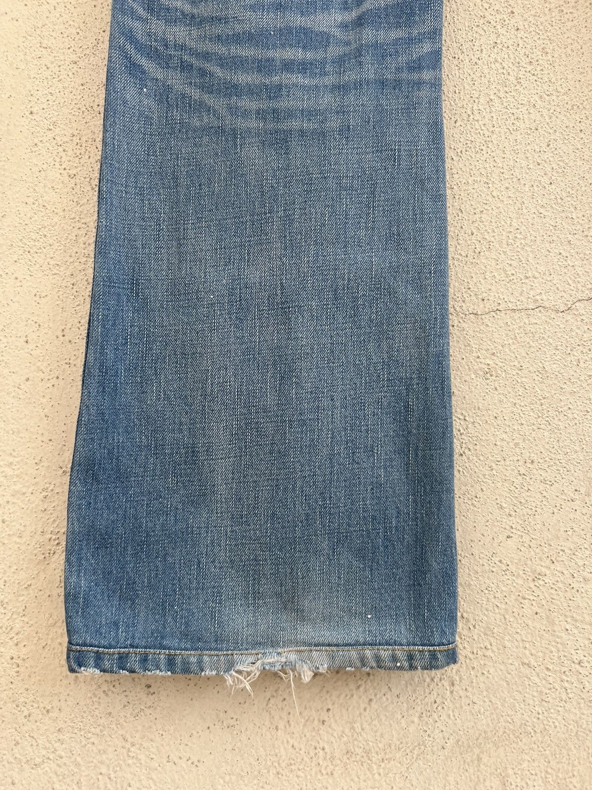 Theory Vintage Theory Distress Denim Boot Cut Jeans Size US 32 / EU 48 - 17 Thumbnail