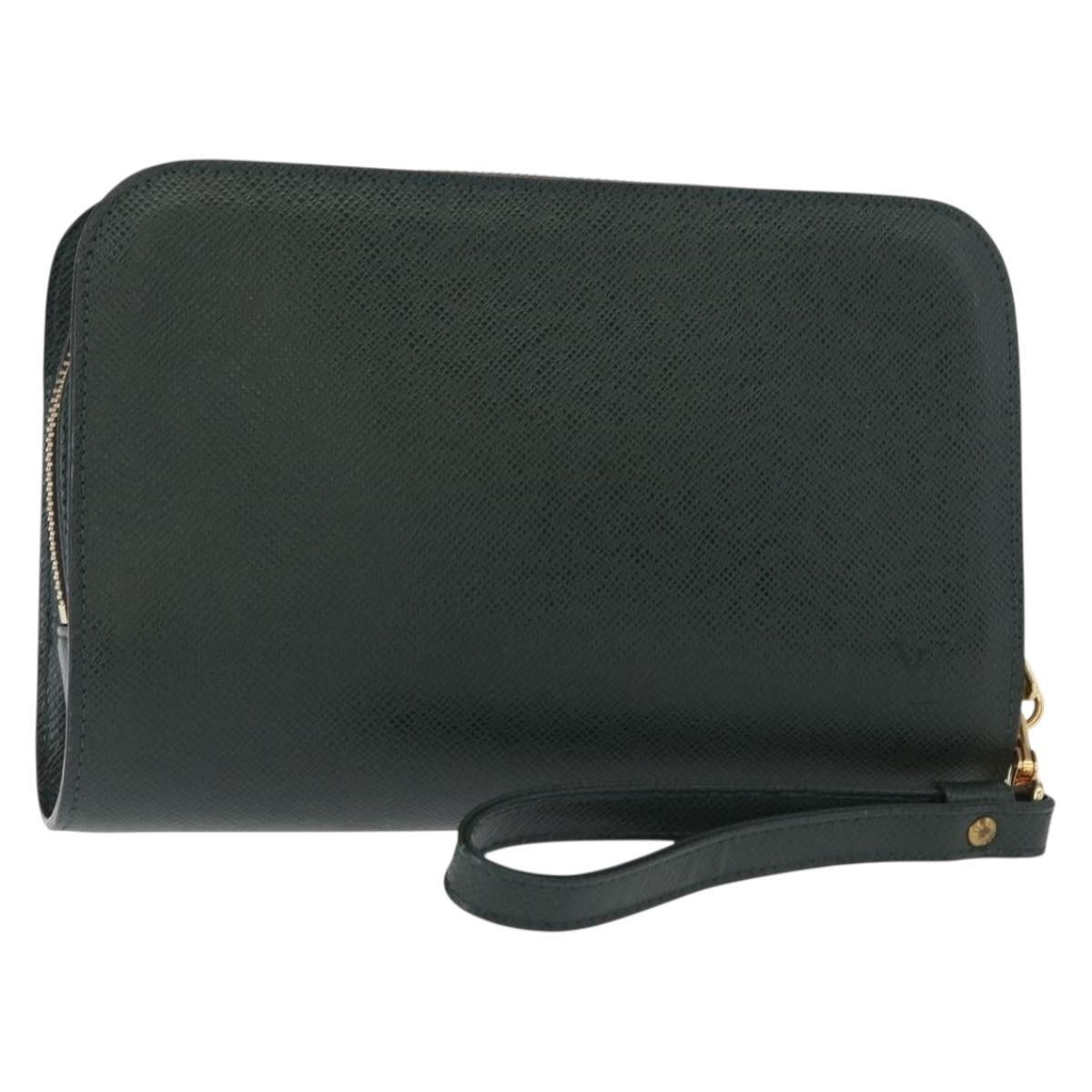 Louis Vuitton Louis Vuitton Pochette Baikal Clutch Taiga Leather Size ONE SIZE - 1 Thumbnail