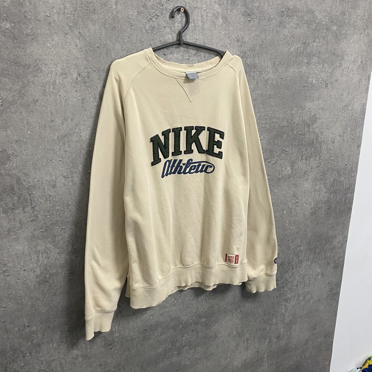 Nike Vintage Nike Athletic Baggy Sweatshirt Oversized Big Logo Size US XL / EU 56 / 4 - 3 Thumbnail
