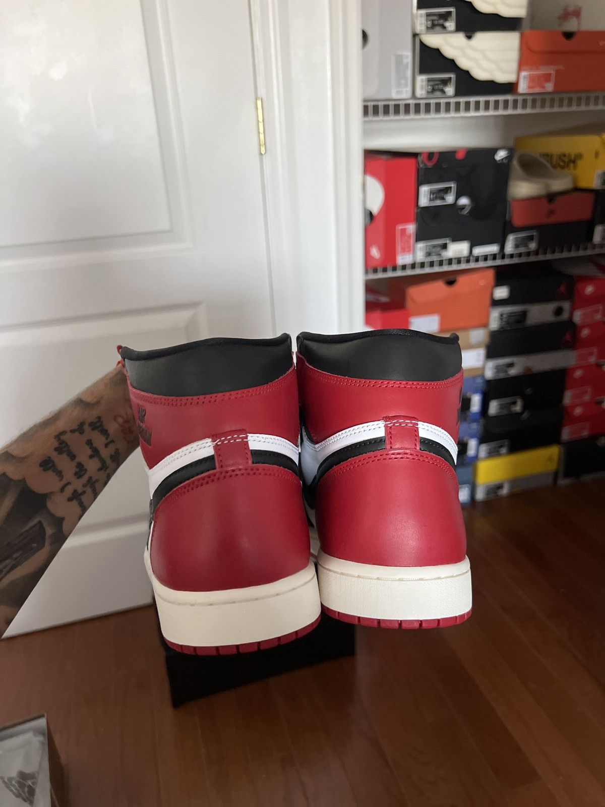 Jordan Brand × Nike Black toe 1 Size US 10.5 / EU 43-44 - 7 Thumbnail