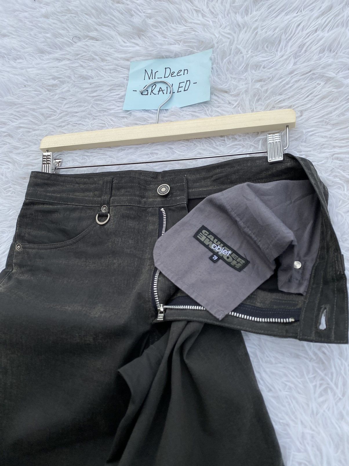 Gaultier Homme Objet Vintage Jean Paul Gaultier Straight Leg Pants Size US 29 - 14 Thumbnail