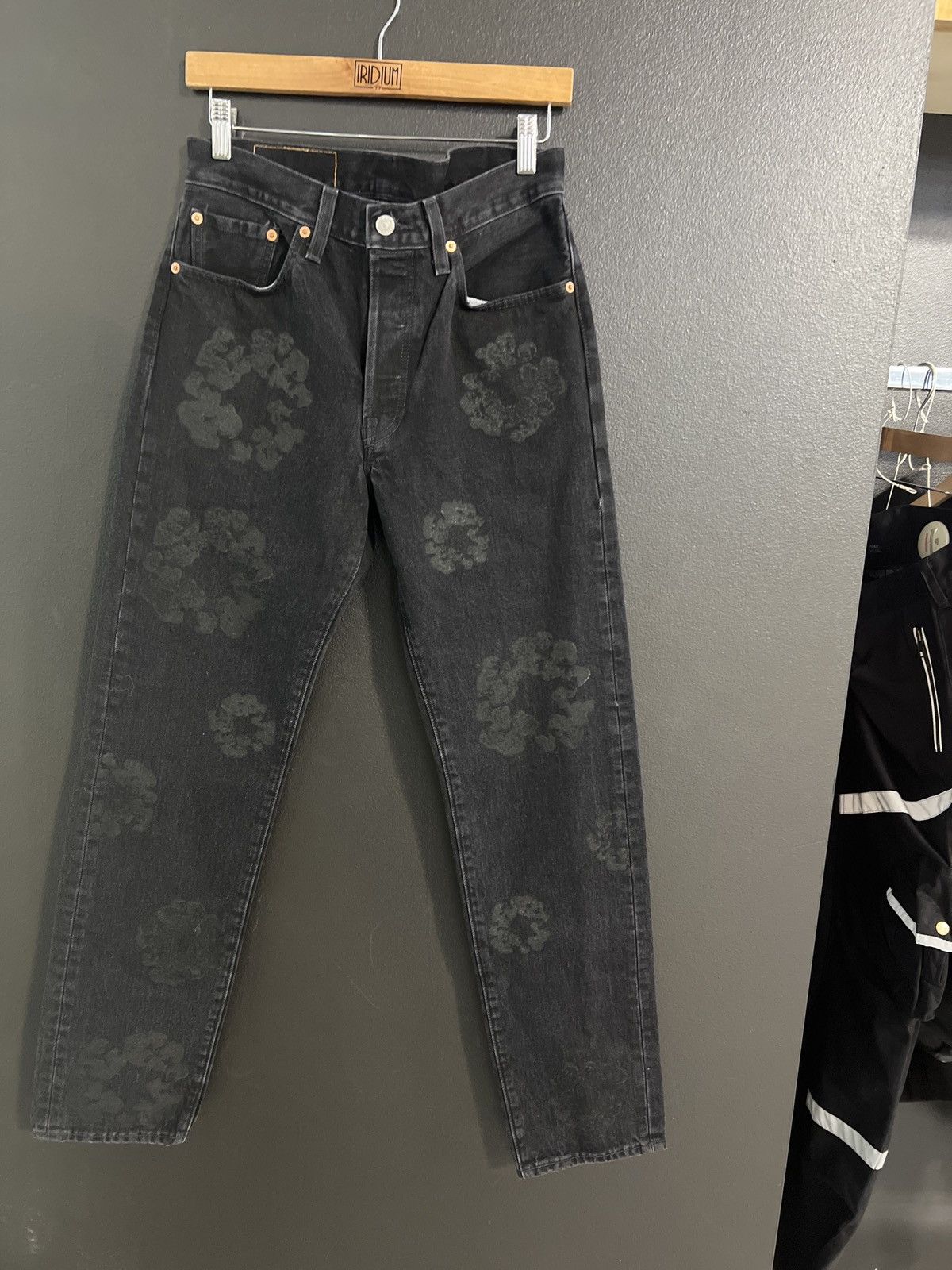 Pre-owned Denim Tears X Levi's Black Jeans