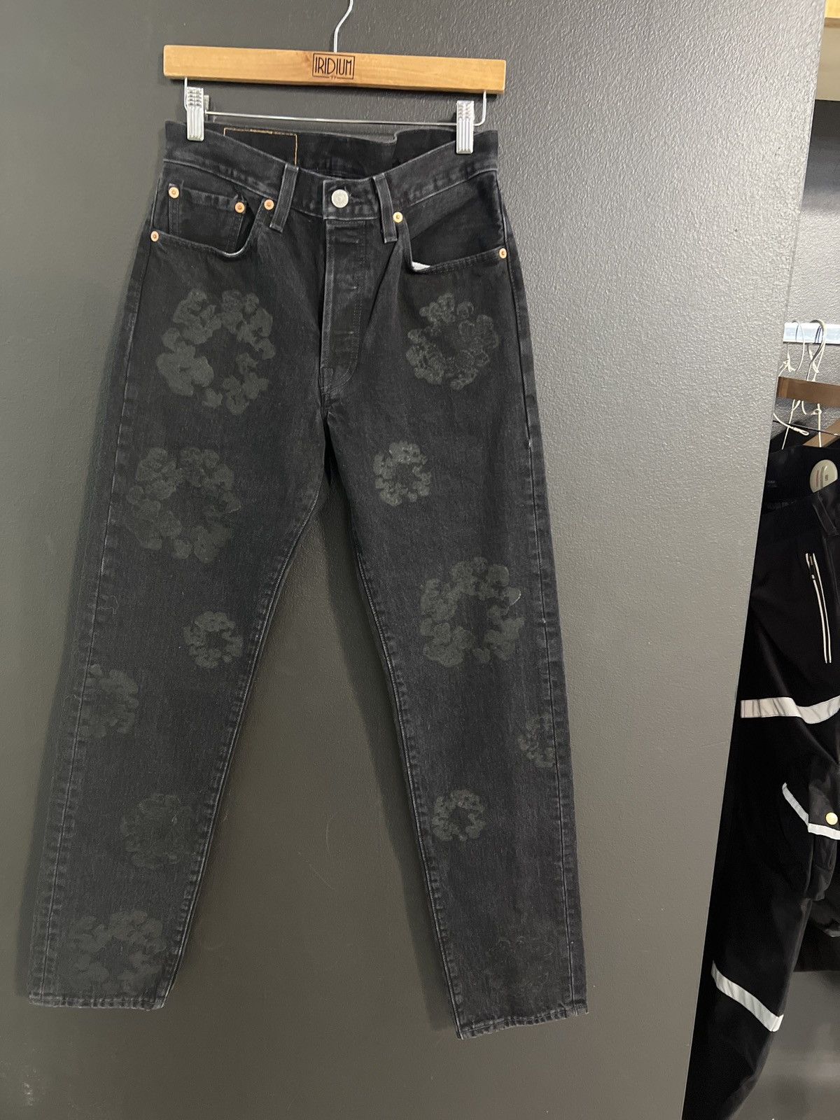 image of Denim Tears X Levi’S Black Jeans, Men's (Size 30)