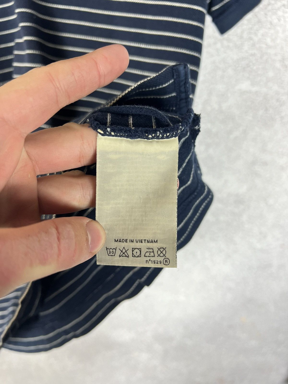 Polo Ralph Lauren Vintage Denim and Supply Ralph Lauren Striped Polo Shirt Size US L / EU 52-54 / 3 - 7 Thumbnail
