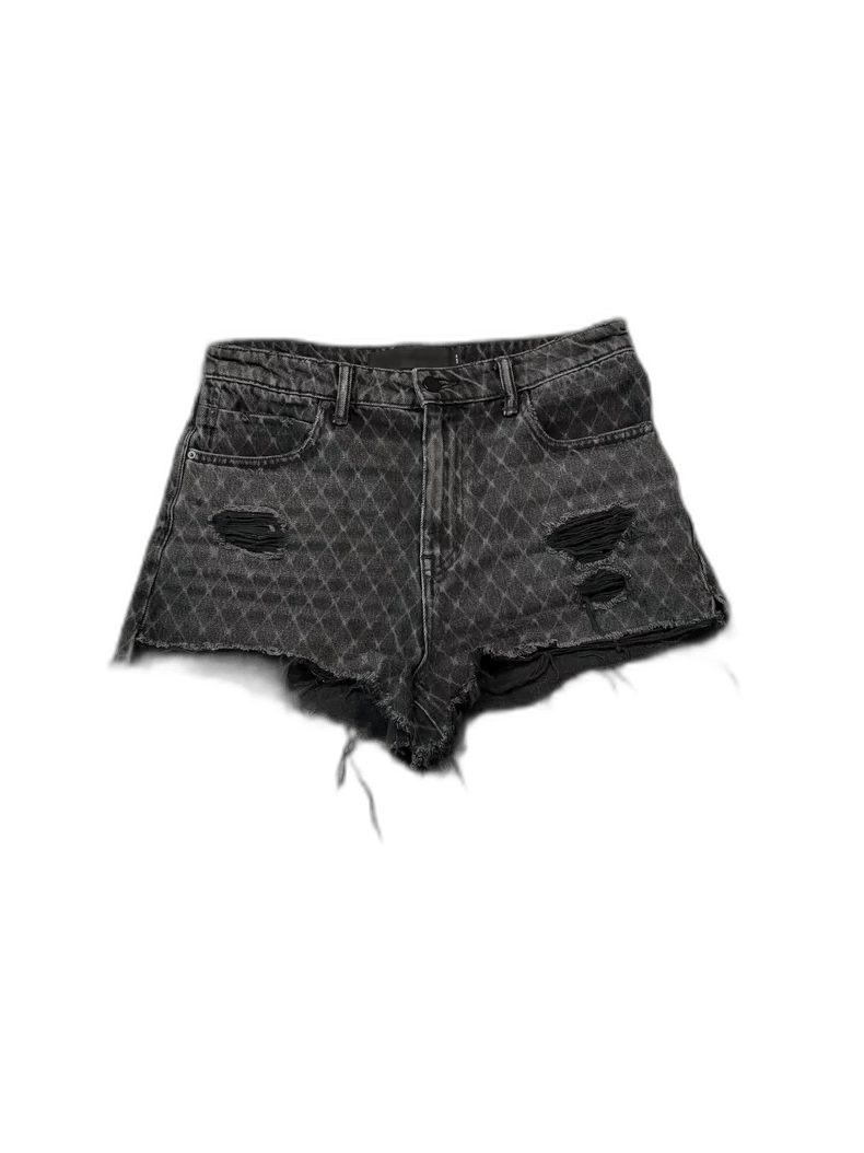 Alexander Wang Alexander Wang Ripped Denim Shorts Size 28 Size US 28 / EU 44 - 1 Thumbnail