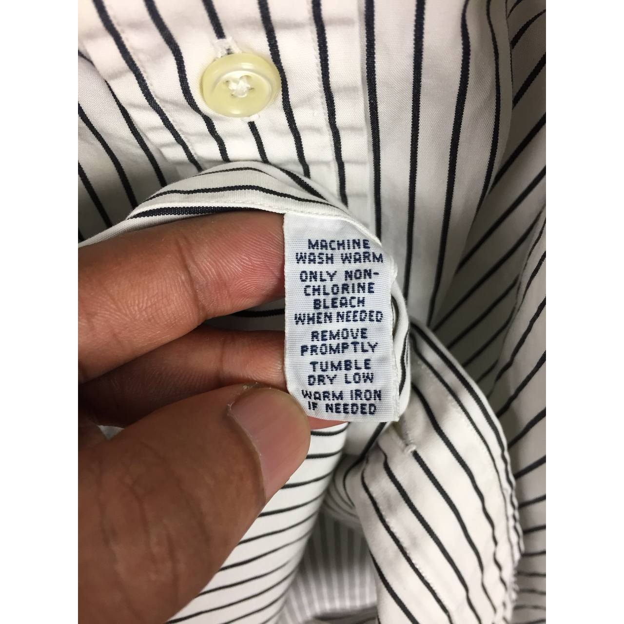 Polo Ralph Lauren × Vintage Vtg Polo Ralph Lauren Lowell Classic Fit Button Down Shirt Size US XL / EU 56 / 4 - 9 Thumbnail