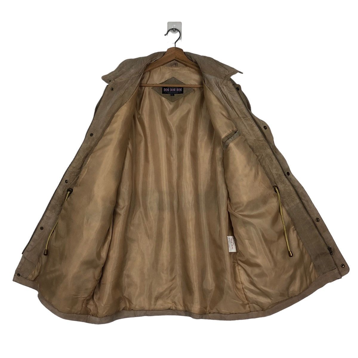 Japanese Brand 🔥Vintage Leather Jacket Biker Fiona Macphail Cargo Pockets Size US L / EU 52-54 / 3 - 13 Thumbnail