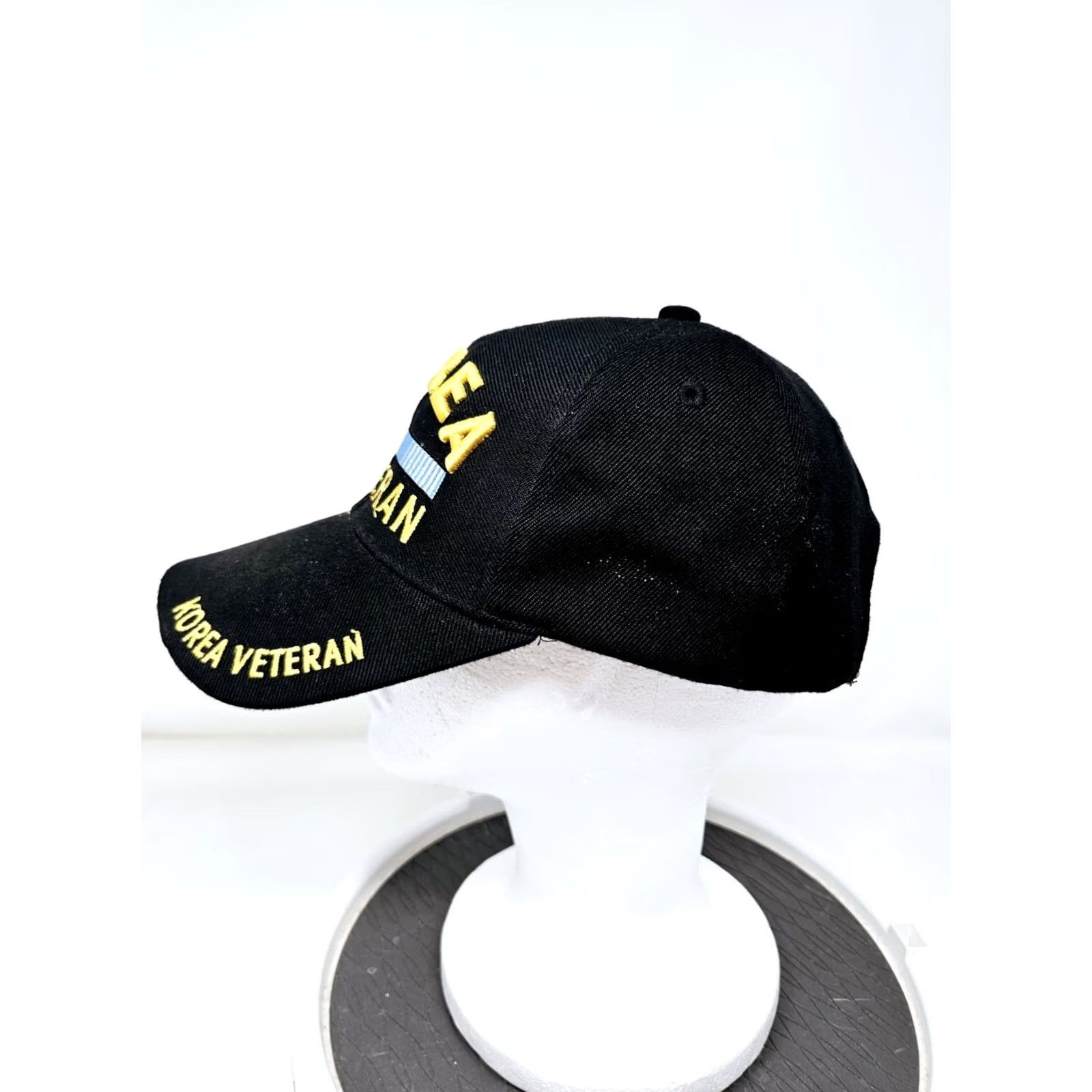 Bally VINTAGE Korea Veteran Ball Cap Hat Black Korean War Vet Adjustable One Size Men Baseball Cap Size ONE SIZE - 6 Thumbnail