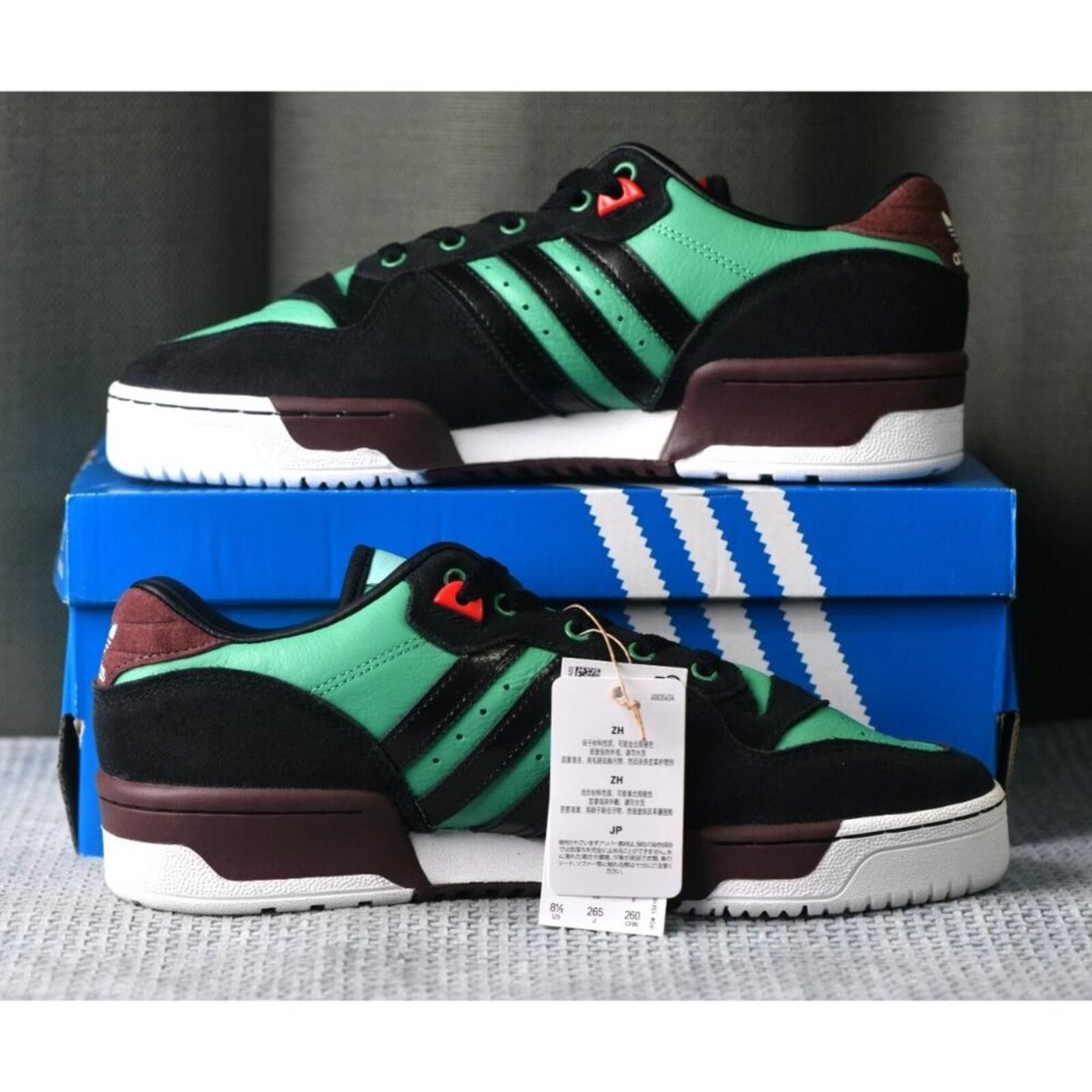 Adidas Demon Slayer x adidas Rivalry Low “Tanjiro” | JI3312 Size US 8.5 / EU 41-42 - 12 Thumbnail