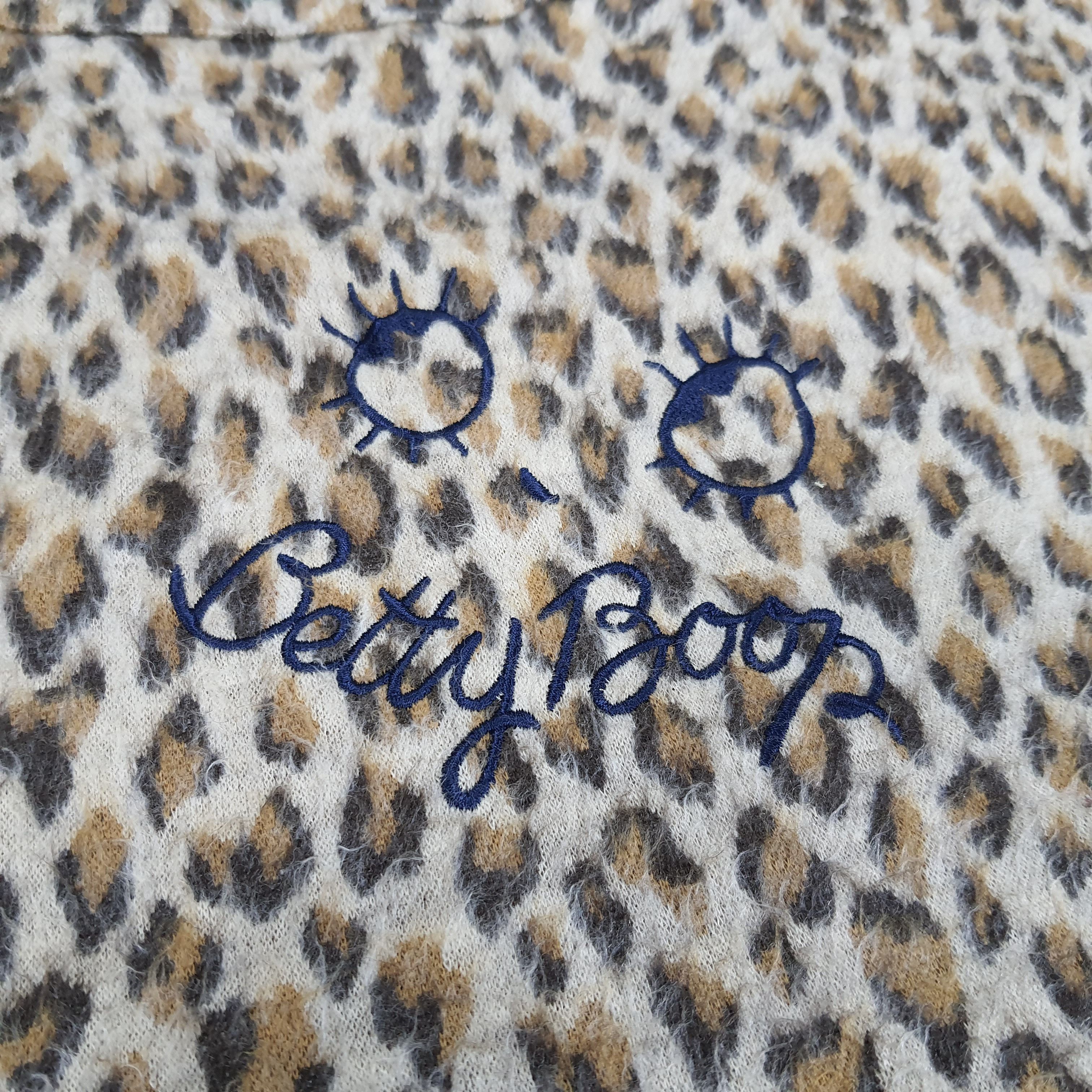 Vintage Vintage Betty Boop Leopard Long Sleeve Tshirt Size S / US 4 / IT 40 - 4 Thumbnail