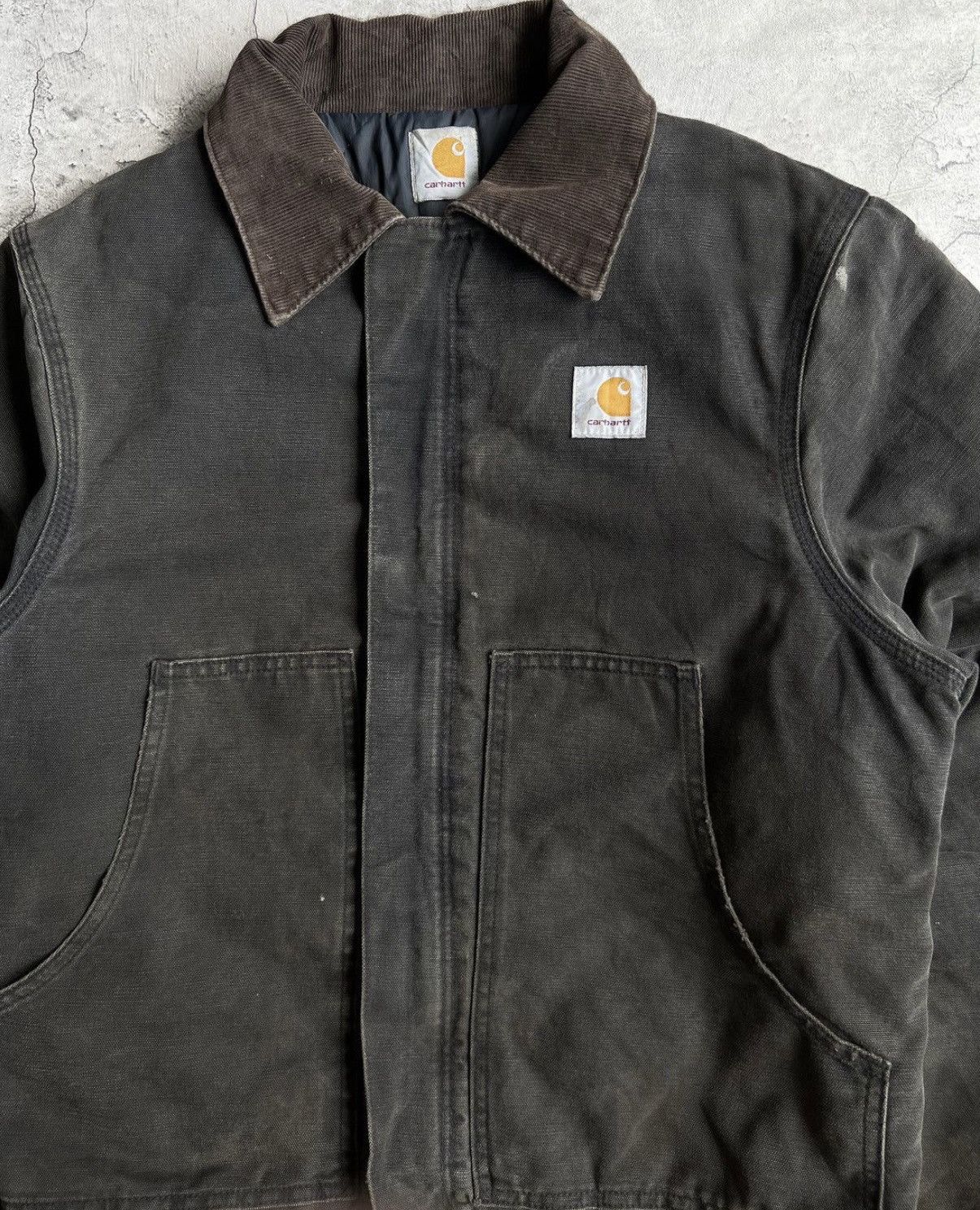 Carhartt 1990s CARHARTT ARTIC BLACK JACKET Size US M / EU 48-50 / 2 - 3 Thumbnail