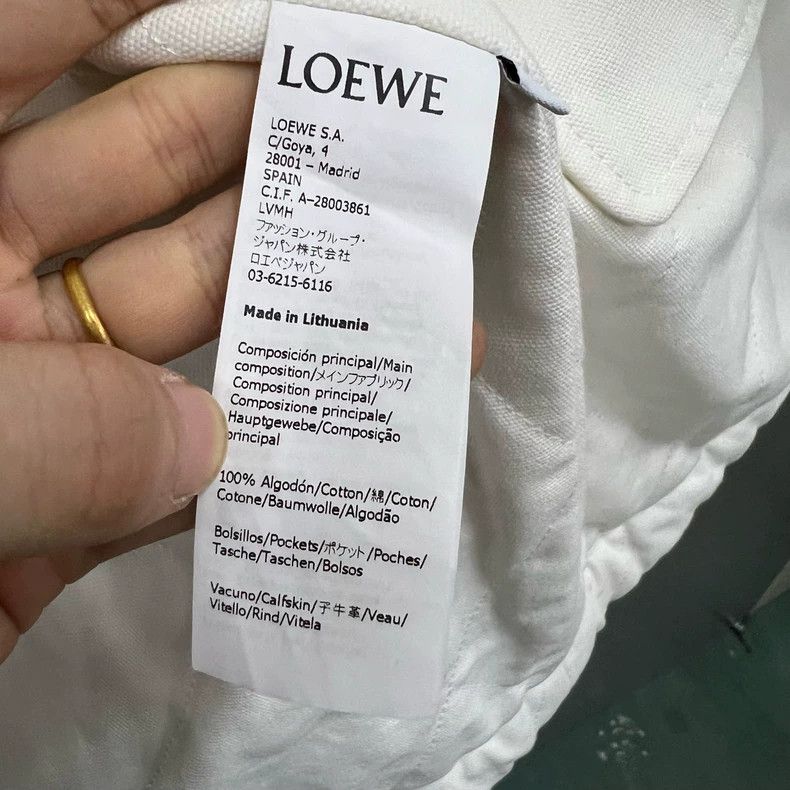 Loewe LOEWE Tag logo and cap are overcome Size XL / US 12-14 / IT 48-50 - 3 Thumbnail